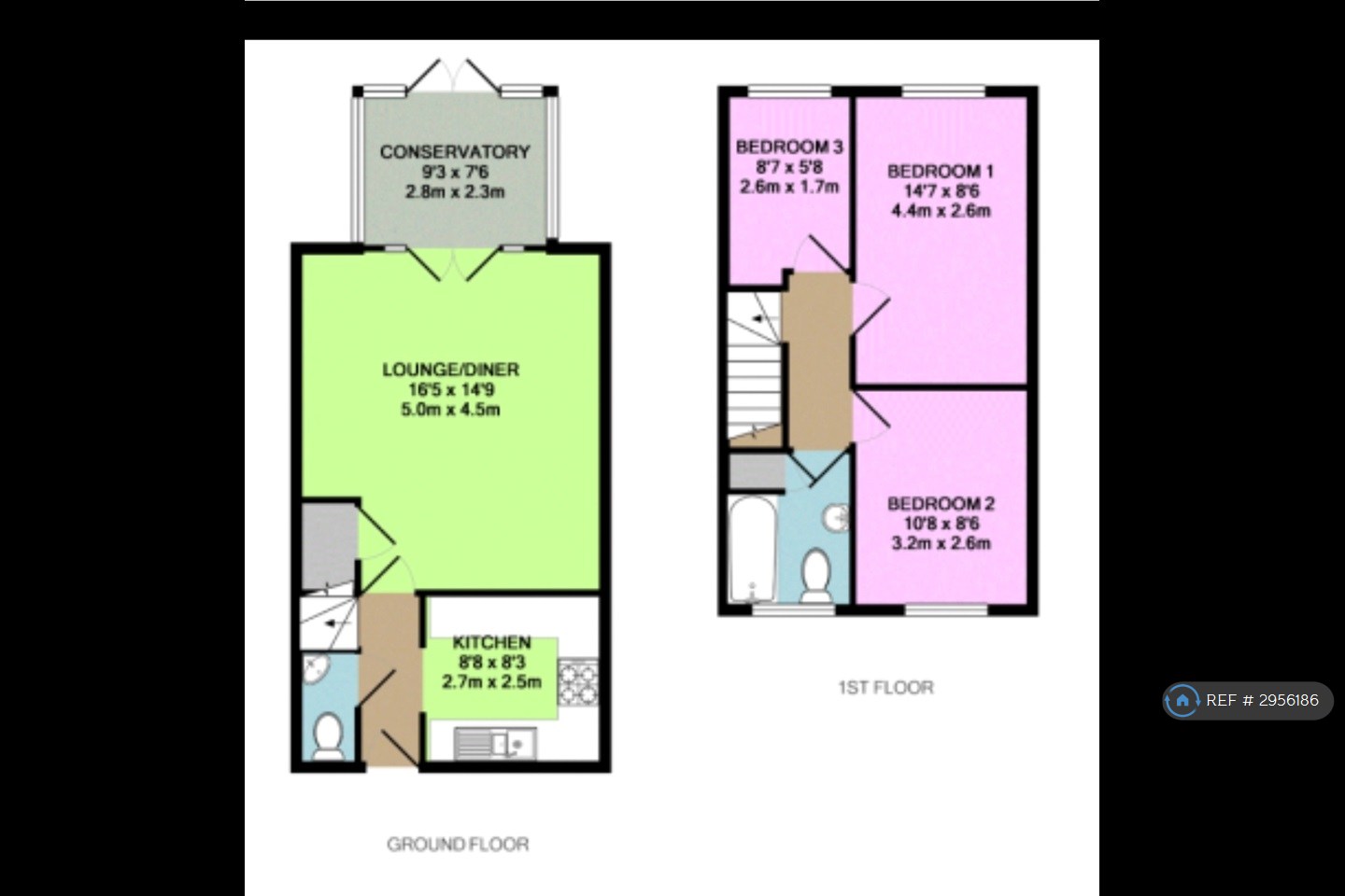 Comfrey Close, Farnborough floorplan