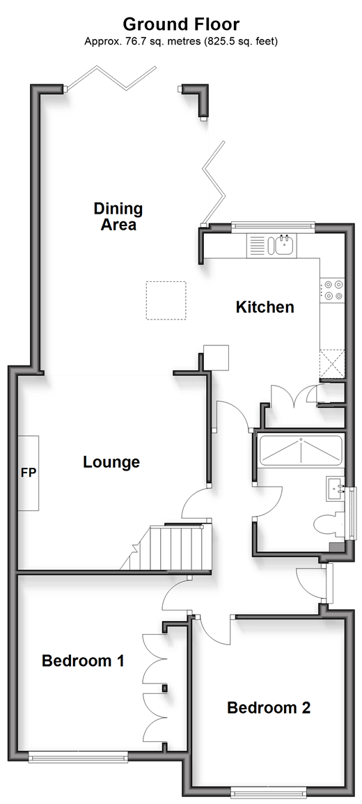 Priory Grove Ditton, Aylesford floorplan