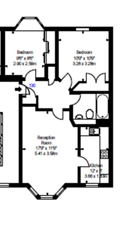 2 Bedrooms Flat to rent in Cadzow Street, Hamilton ML3