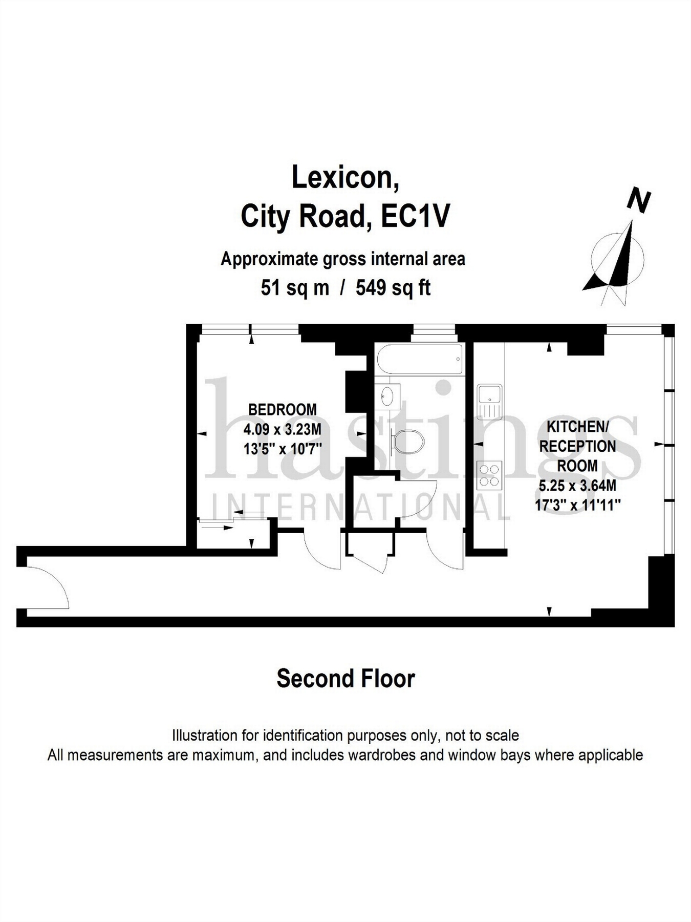 1 Bedrooms Flat to rent in Book House, Lexicon, 261 City Road EC1V