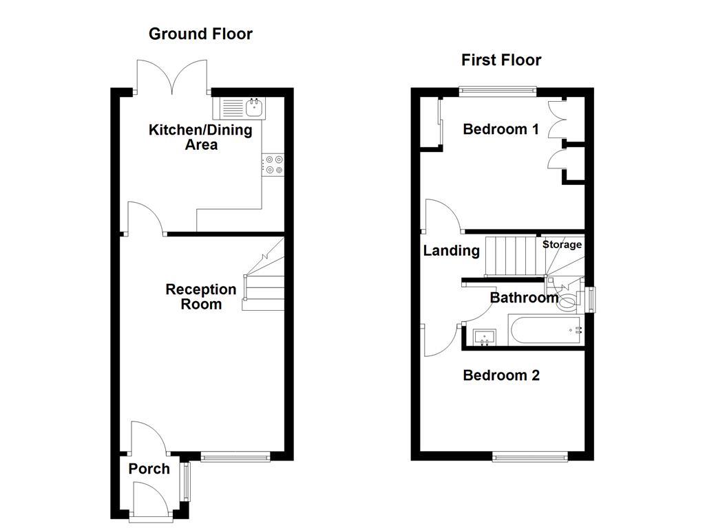 13, Fearn Dene, Rochdale floorplan