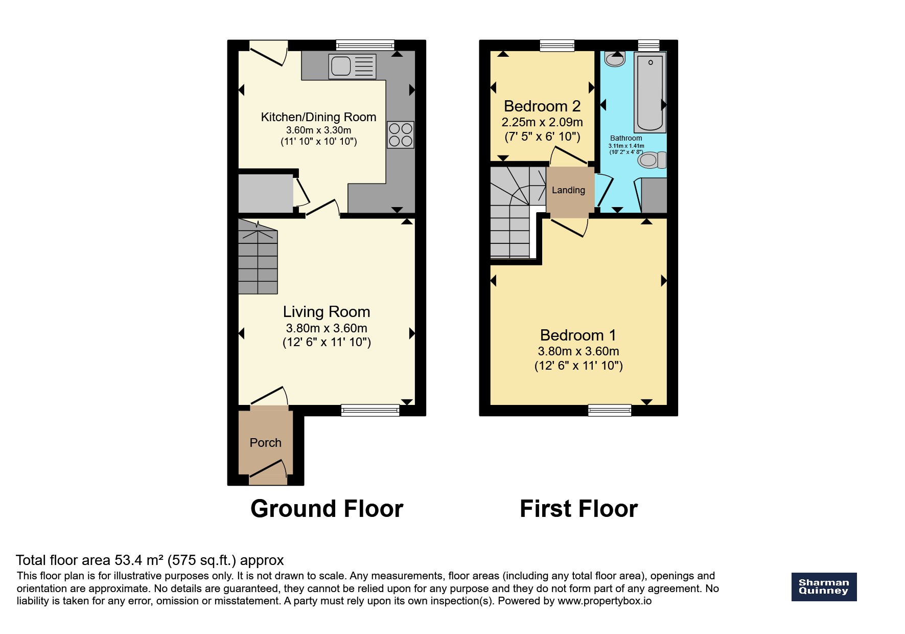 9c, Clare Street, Chatteris floorplan