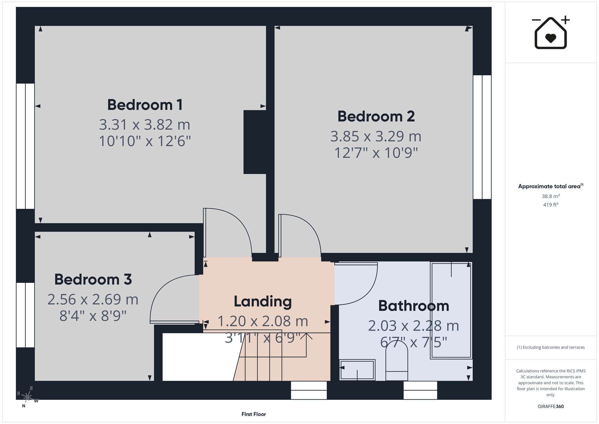 47 Elizabeth Avenue, Barry floorplan