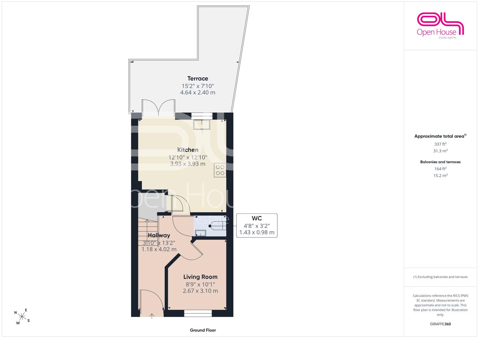 5, Pioneer Way, Stafford floorplan