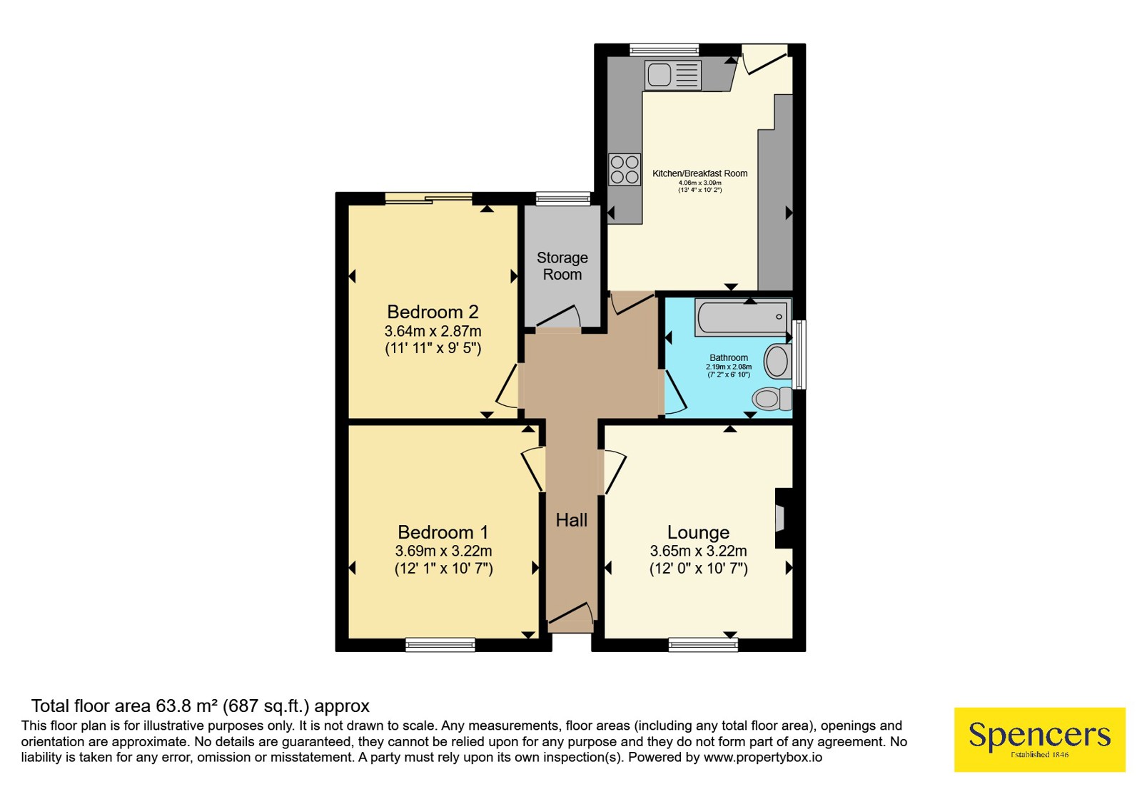 27, Tentercroft Avenue, Leicester floorplan
