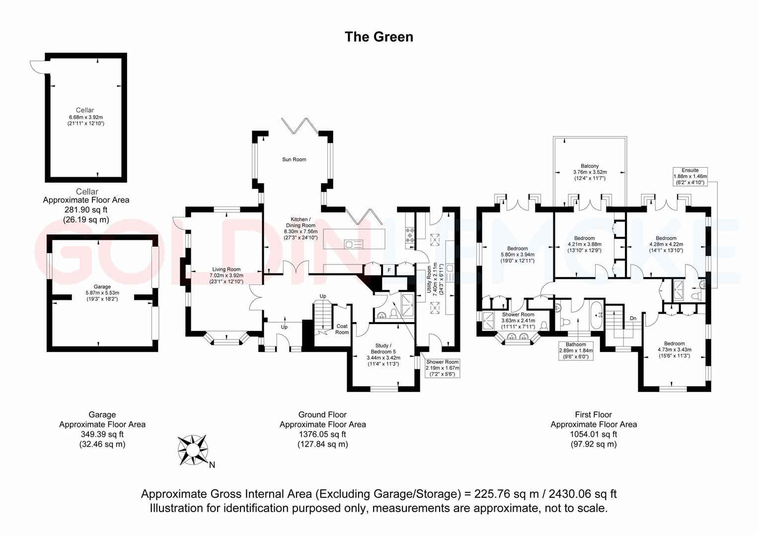 6, The Green, Hove floorplan