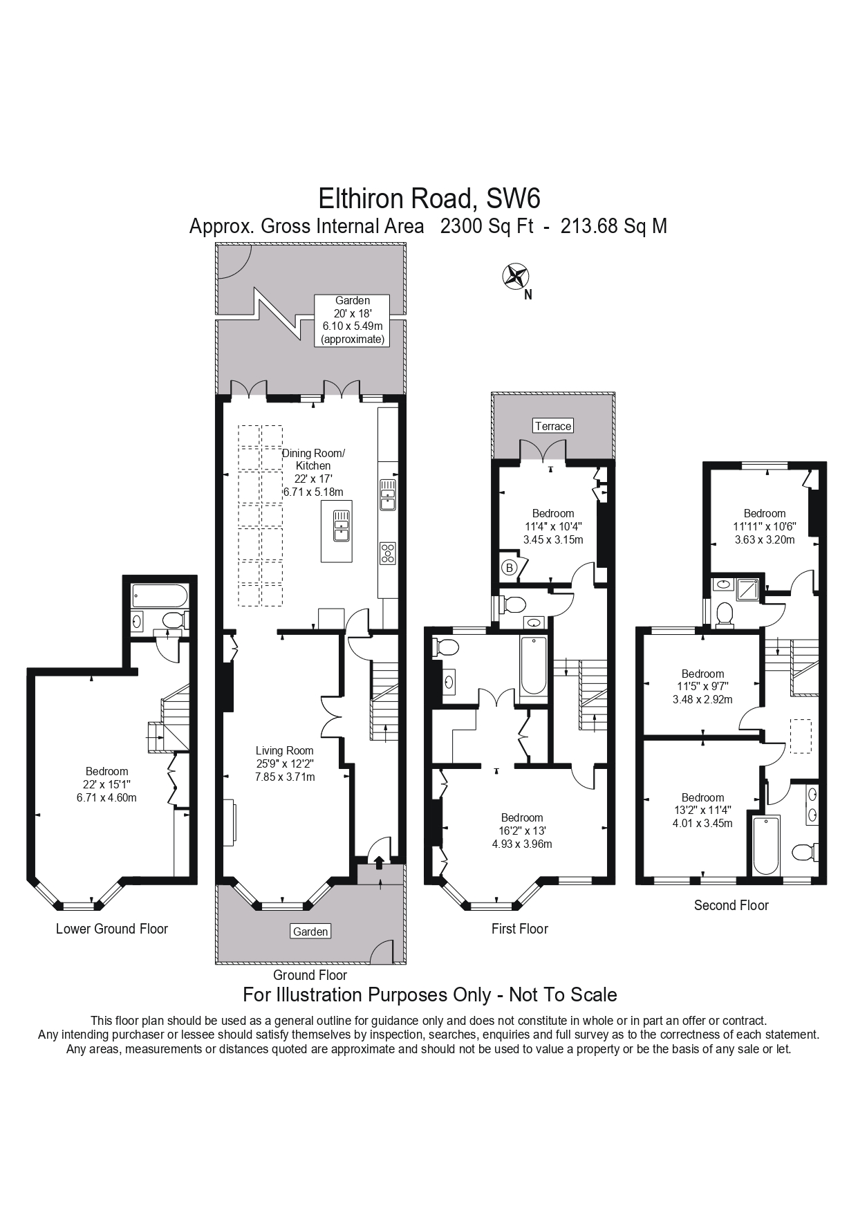 32, Elthiron Road, Parsons Green floorplan