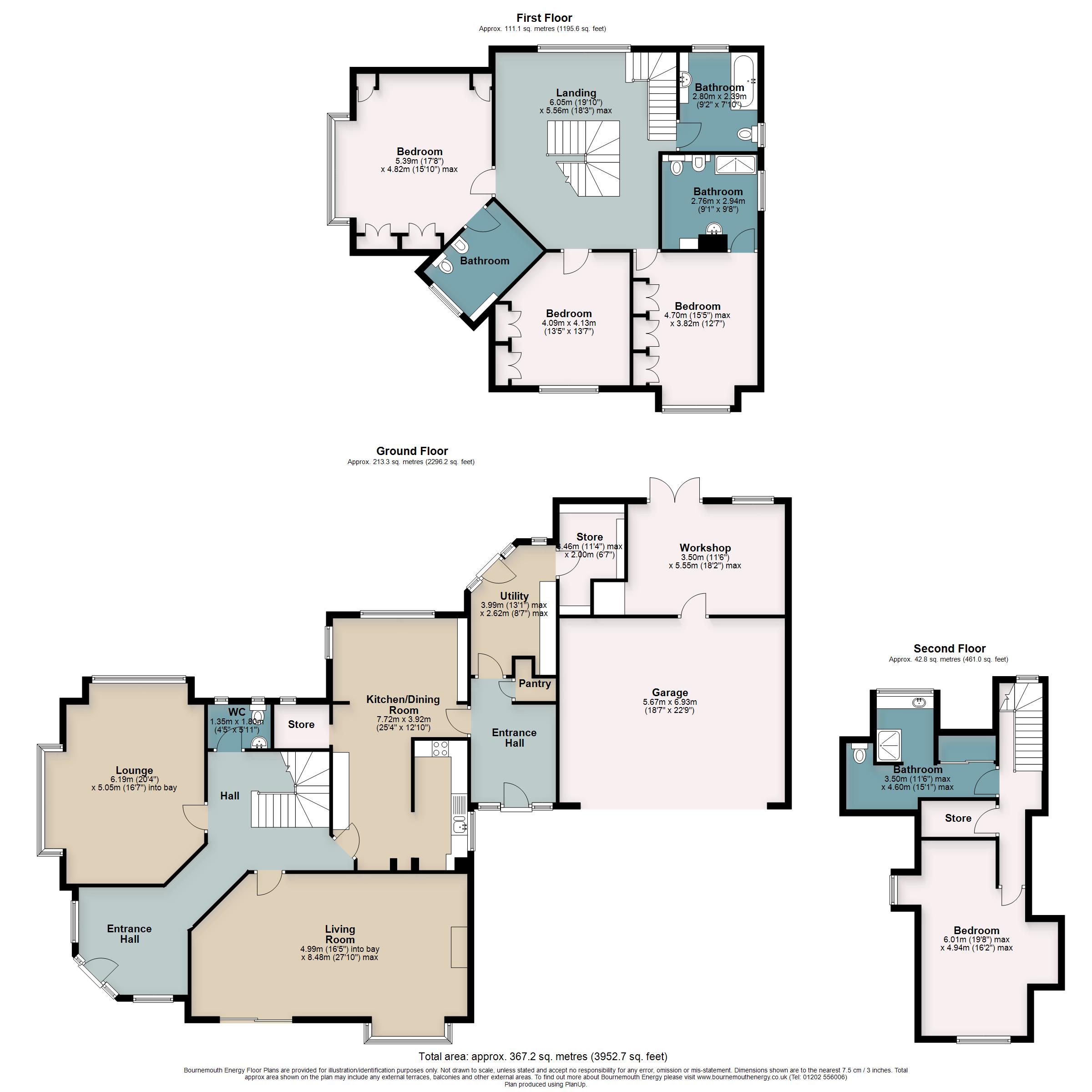 15, Spencer Road, Dorset floorplan