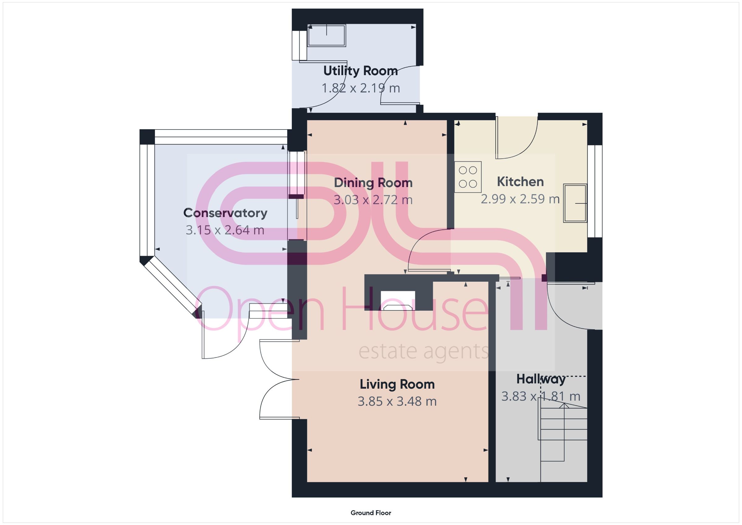 19 Brunshaw Avenue, Burnley floorplan