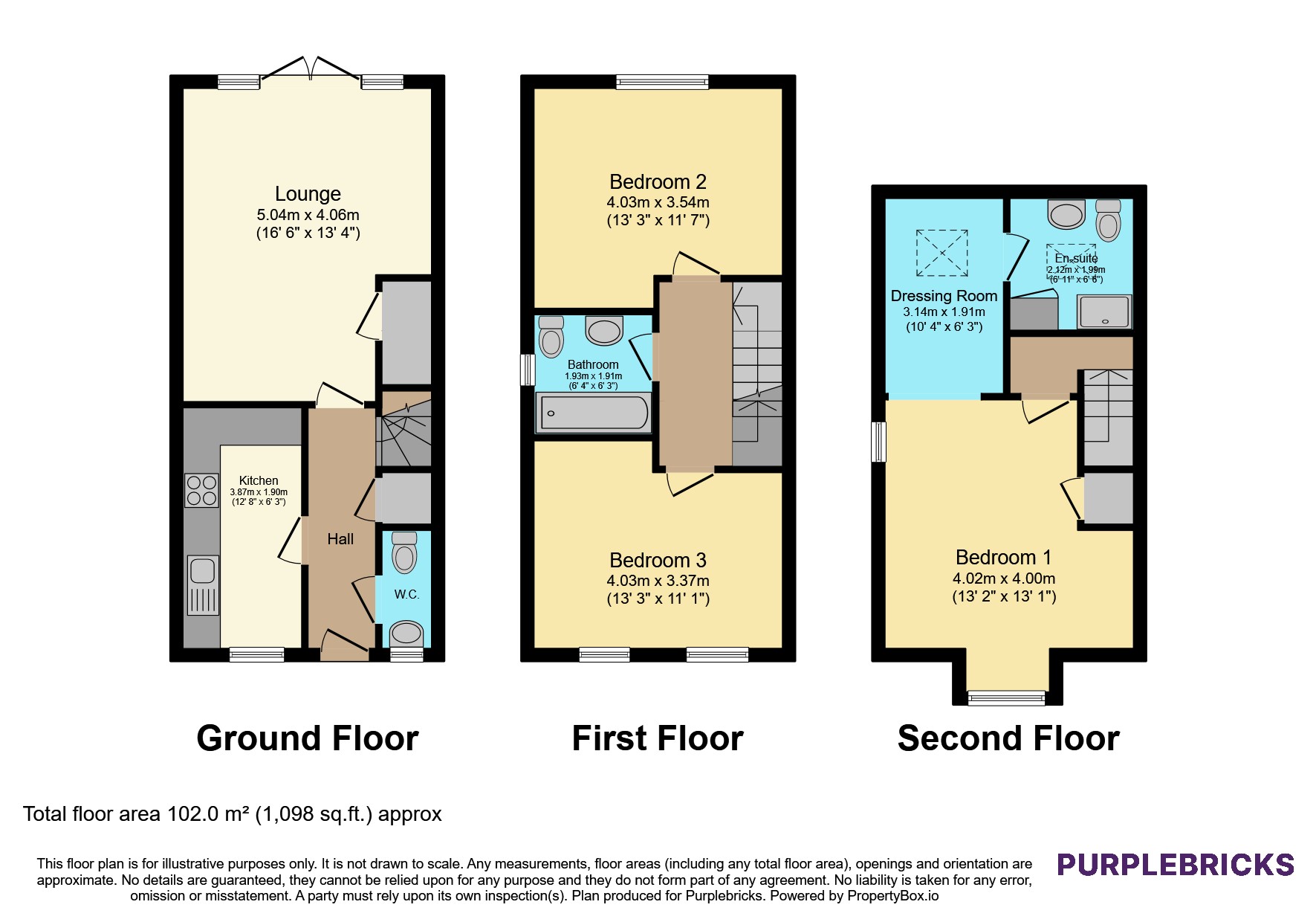 65, Emerald Way, Stoke-on-Trent floorplan