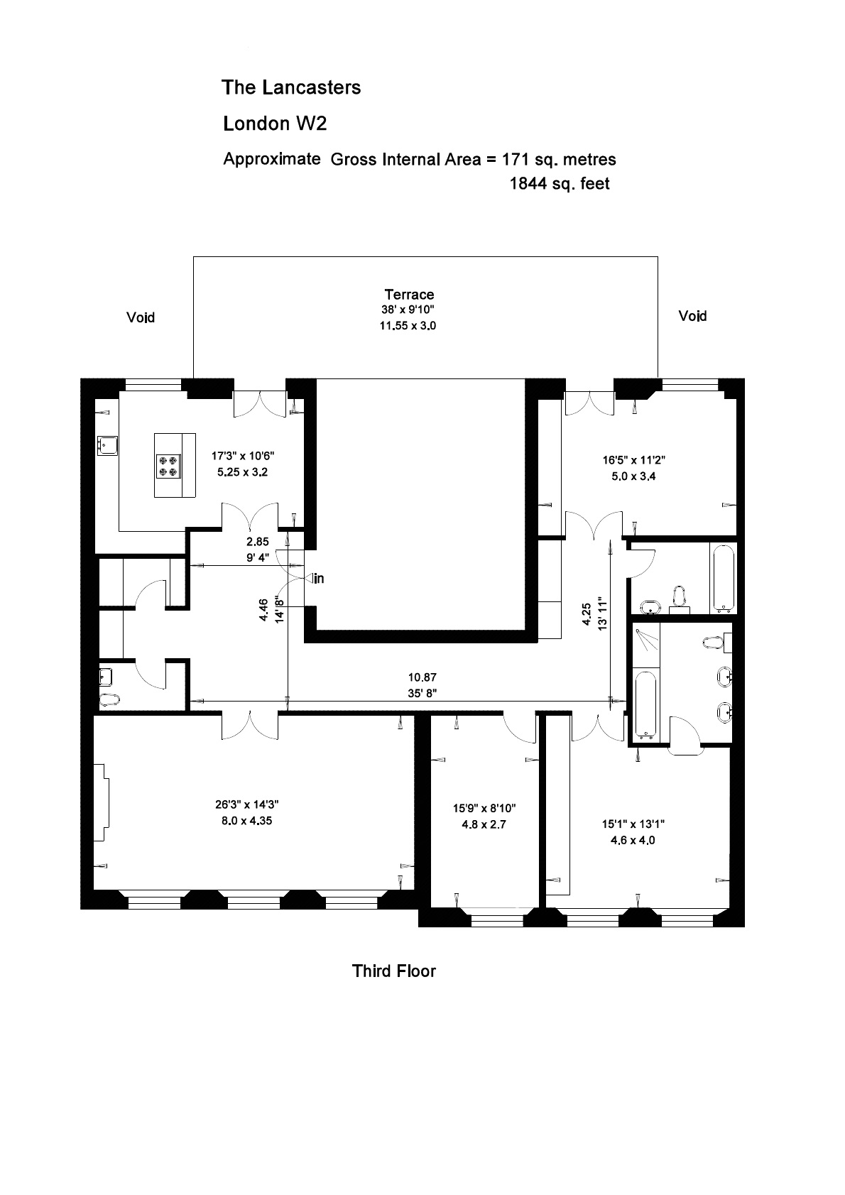 3 Bedrooms Flat for sale in Bayswater Road, London W2