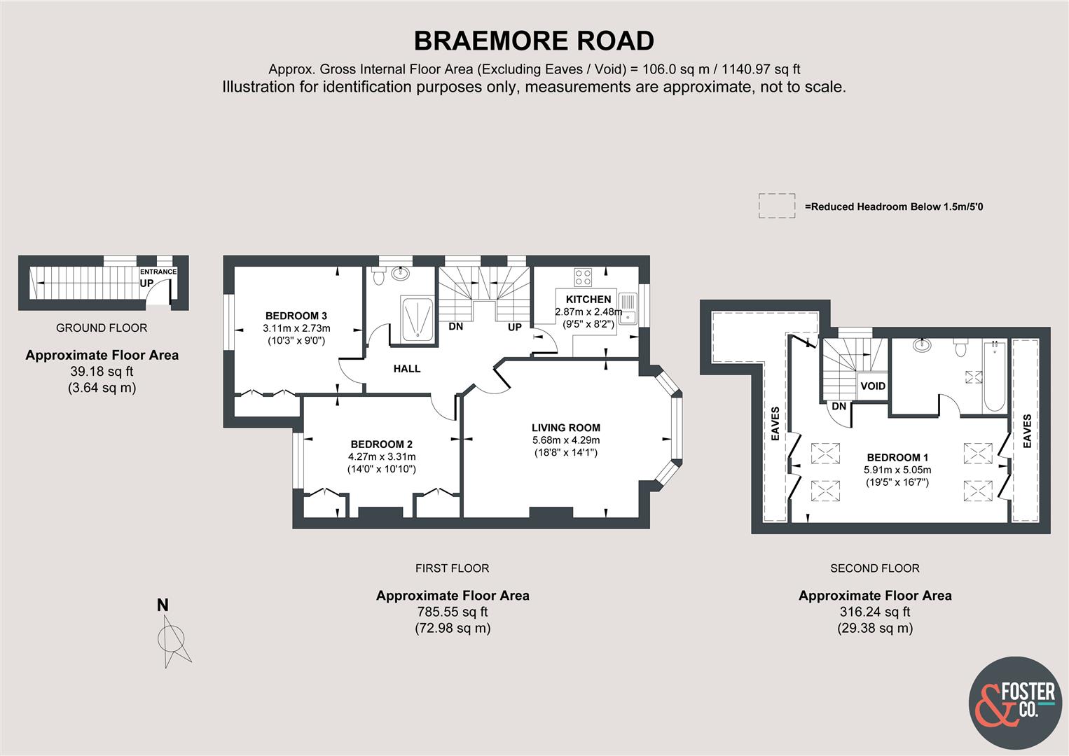 First Floor, 48, Braemore Road, Hove floorplan