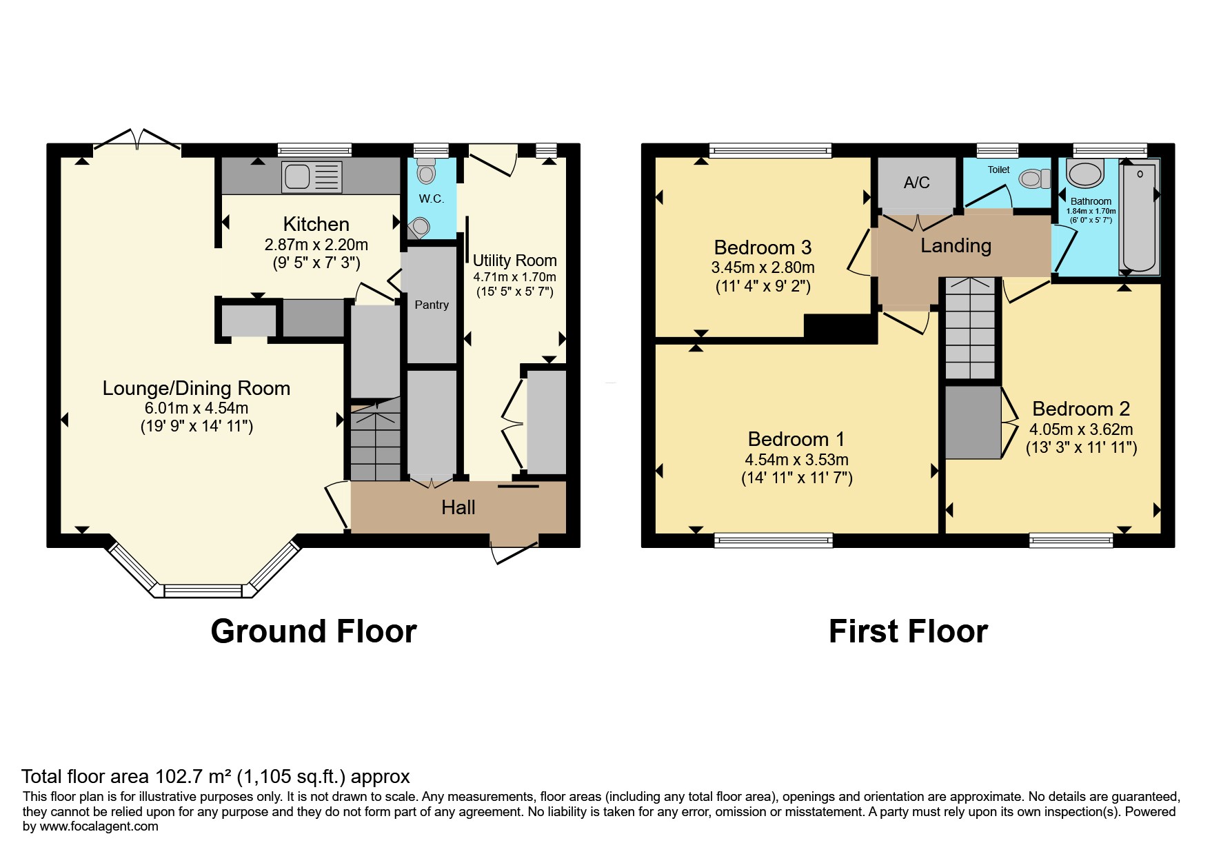 35, Beech Lane, Northwich floorplan