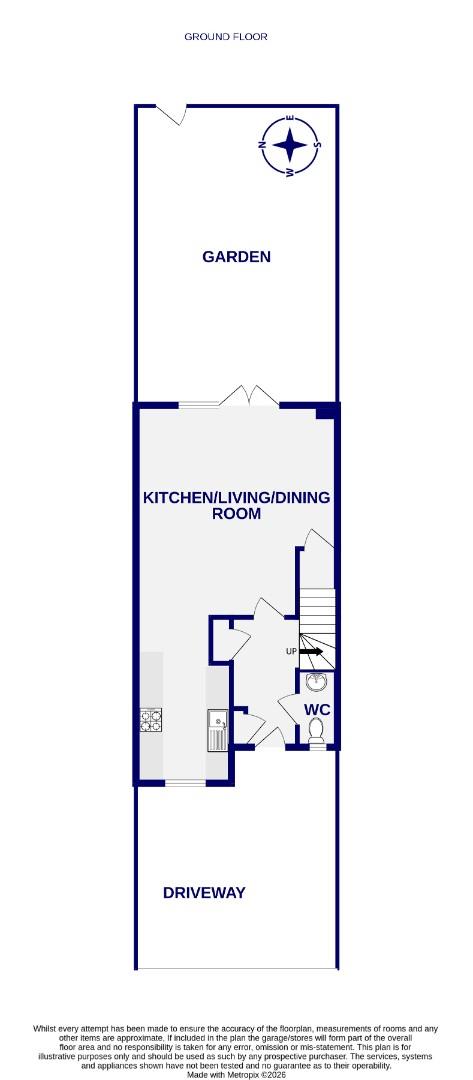Yearsley Way, York floorplan