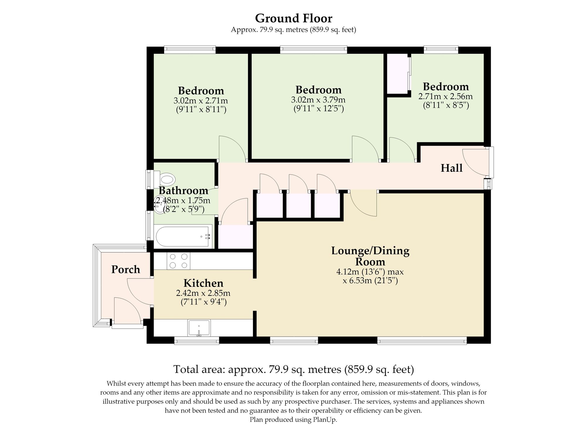 42 Low Road, Harleston floorplan