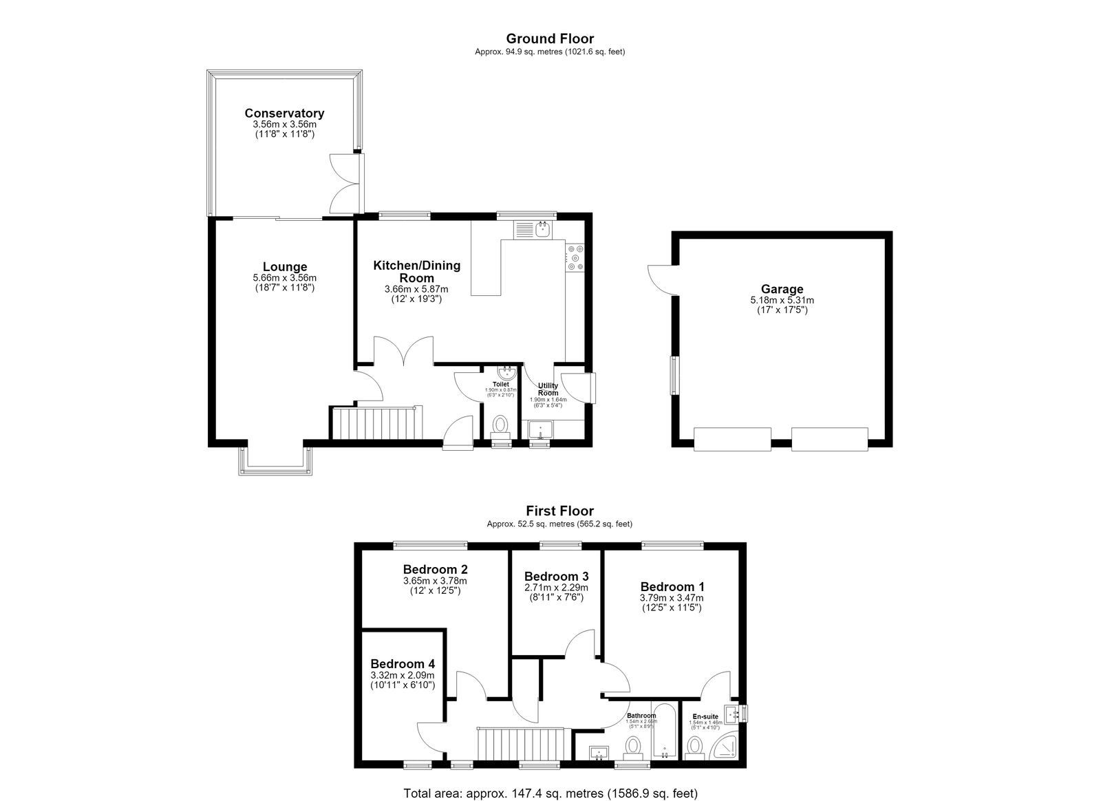 1, Van Dyke Place, St. Ives floorplan