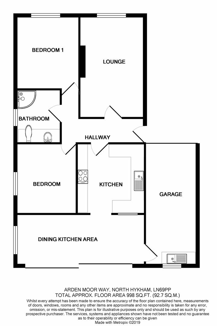 34, Arden Moor Way, North Hykeham floorplan