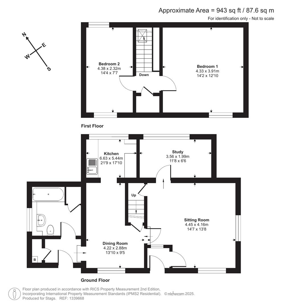 Myrtle Cottage, Bideford floorplan