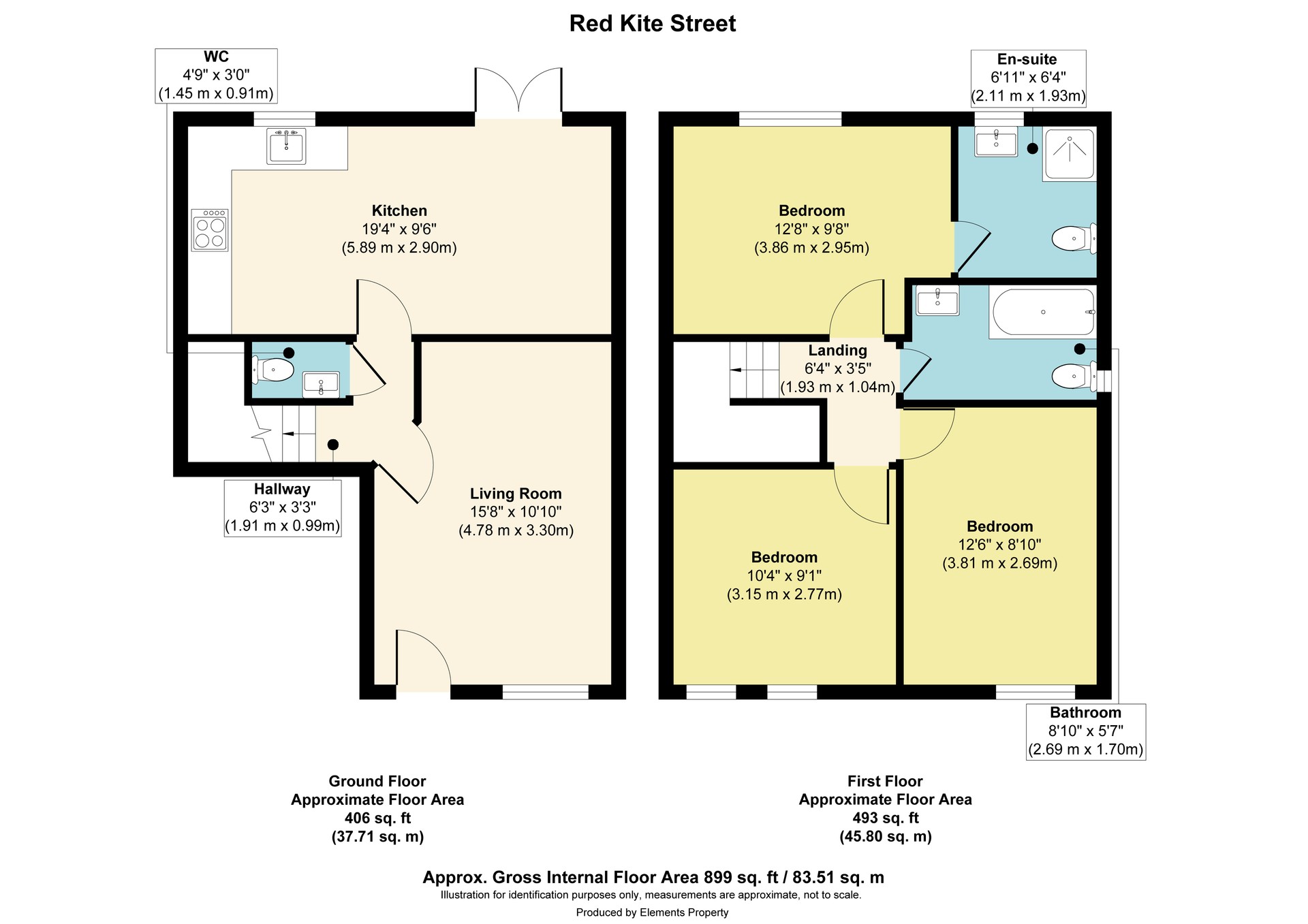 13, Red Kite Street, Broughton, Preston floorplan