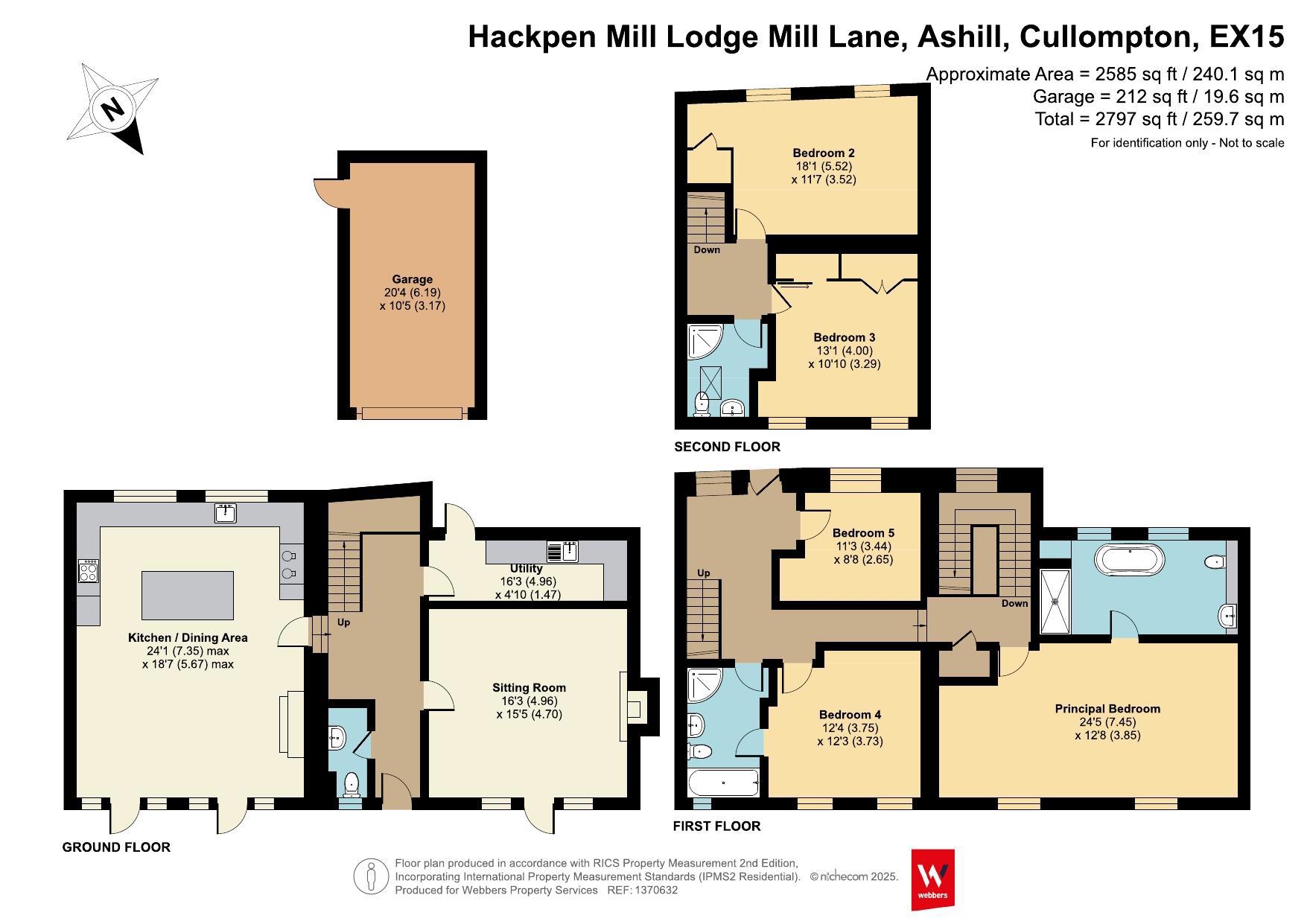 Hackpen Mill Lodge,, Mill Lane, Cullompton floorplan