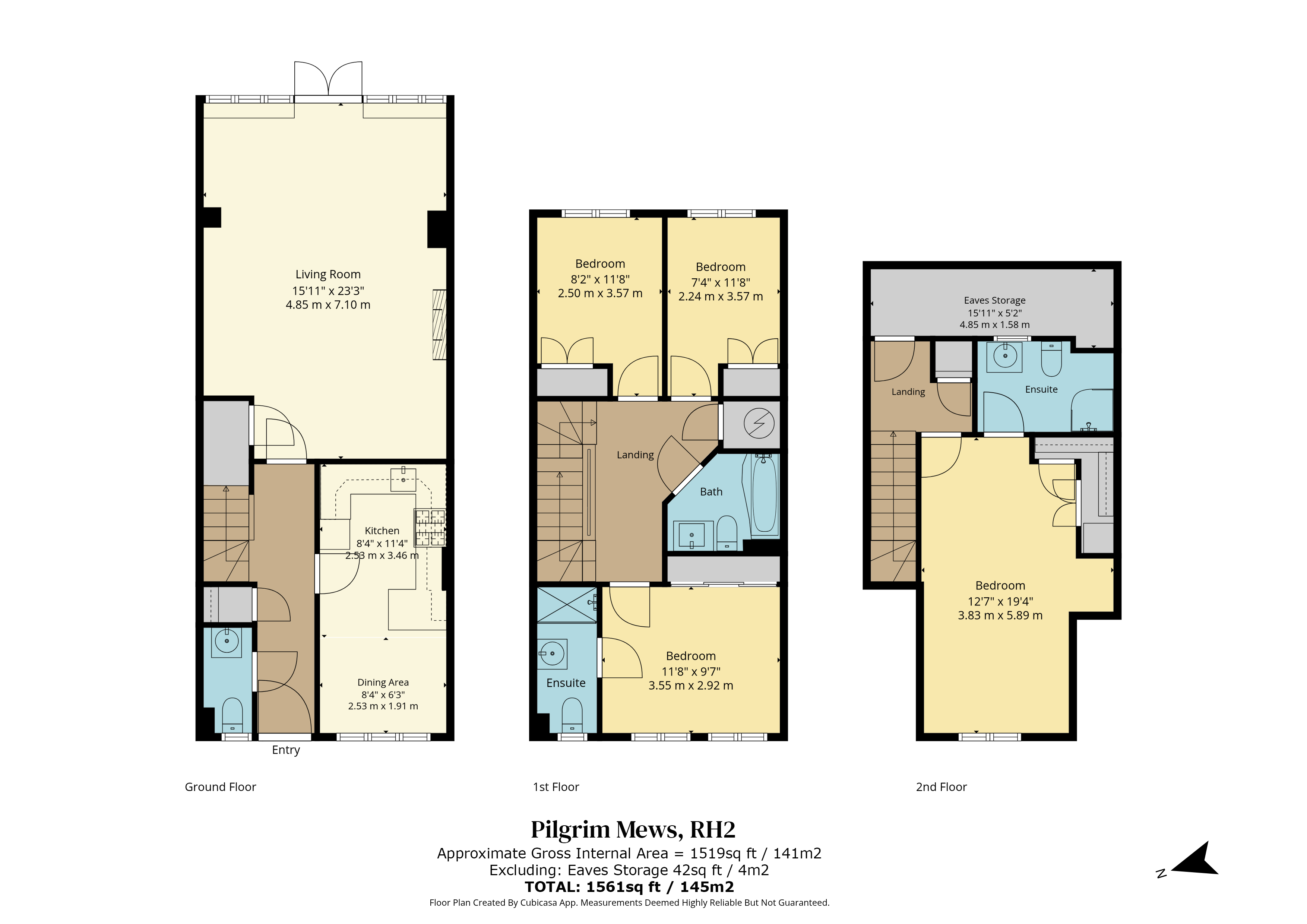8, Pilgrim Mews, Surrey floorplan