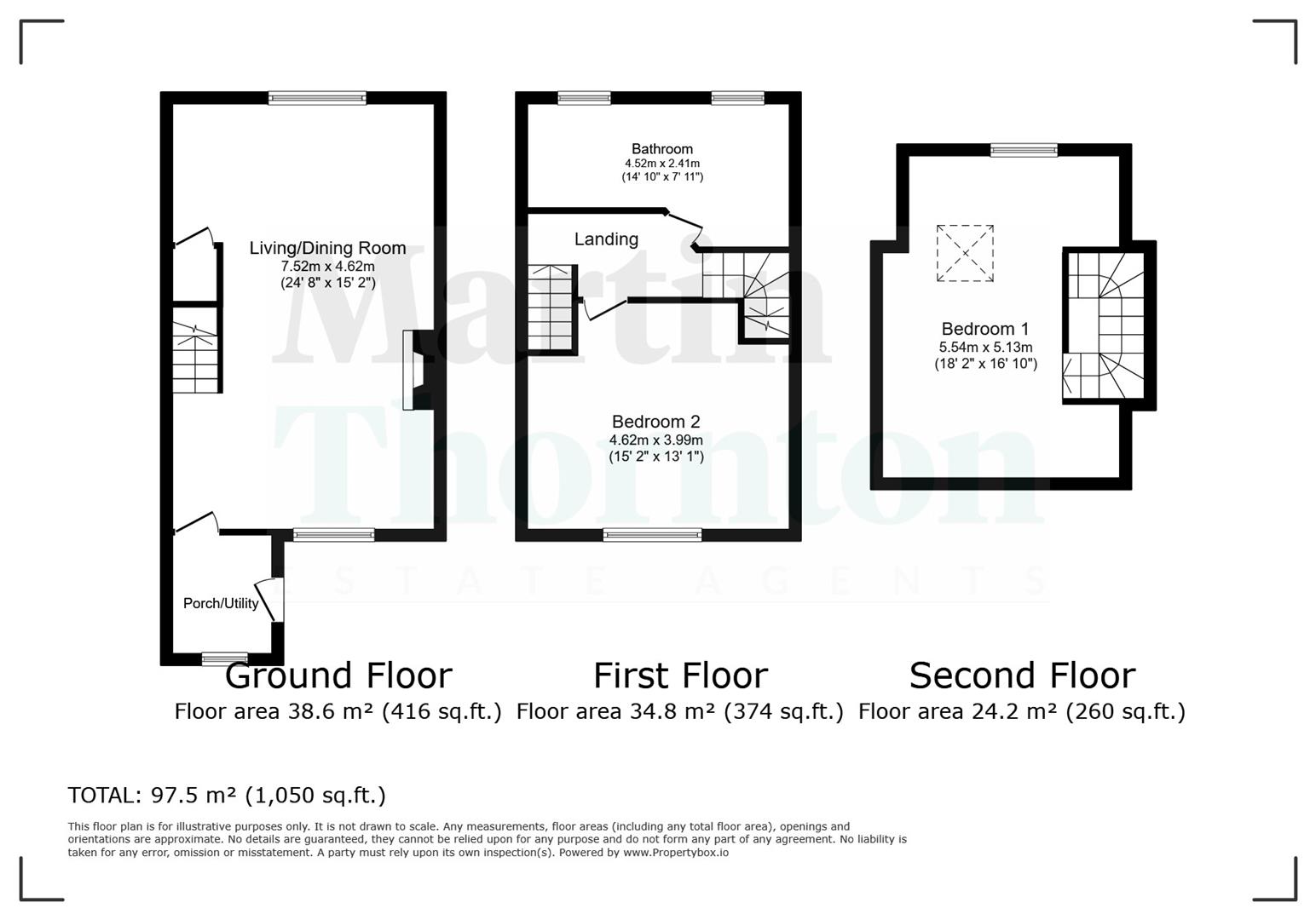 2, Camp Hill, Huddersfield floorplan