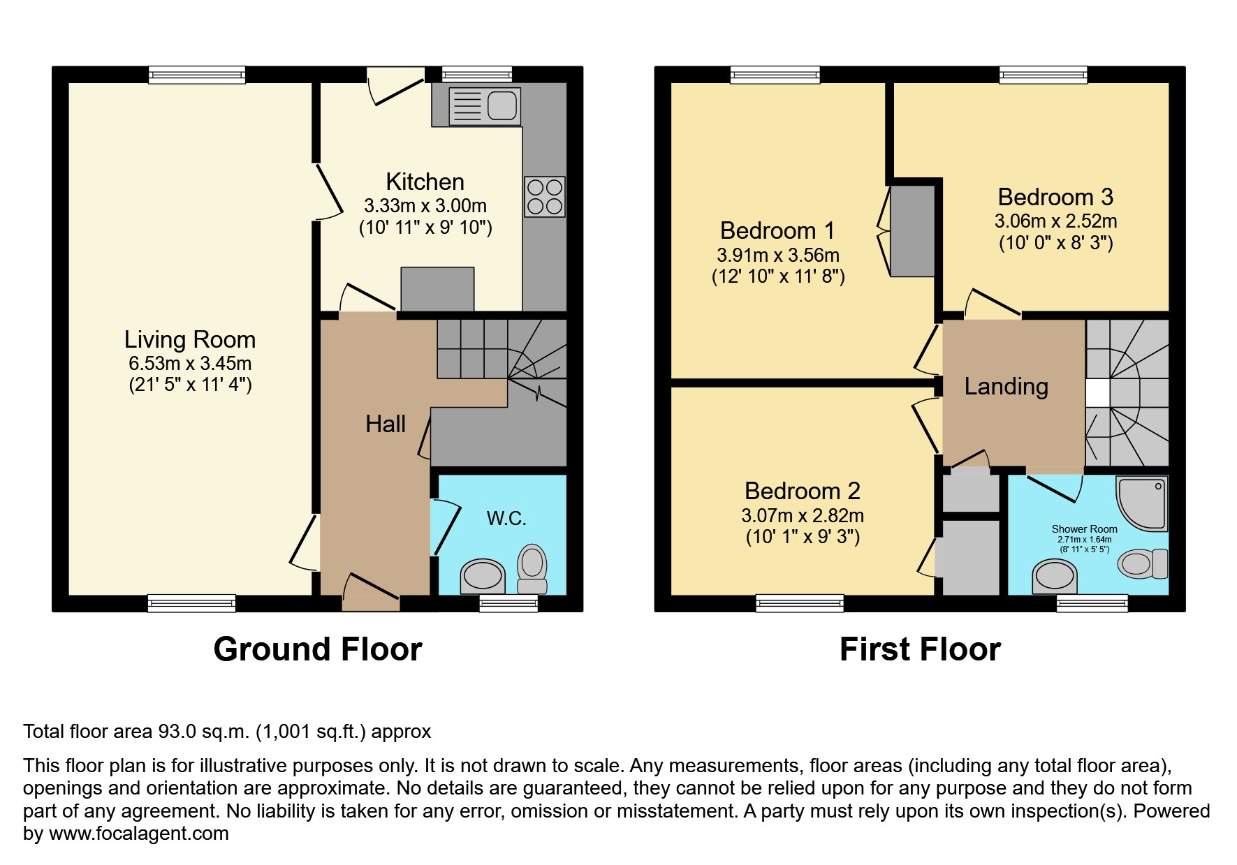2, Brayton Close, Leeds floorplan