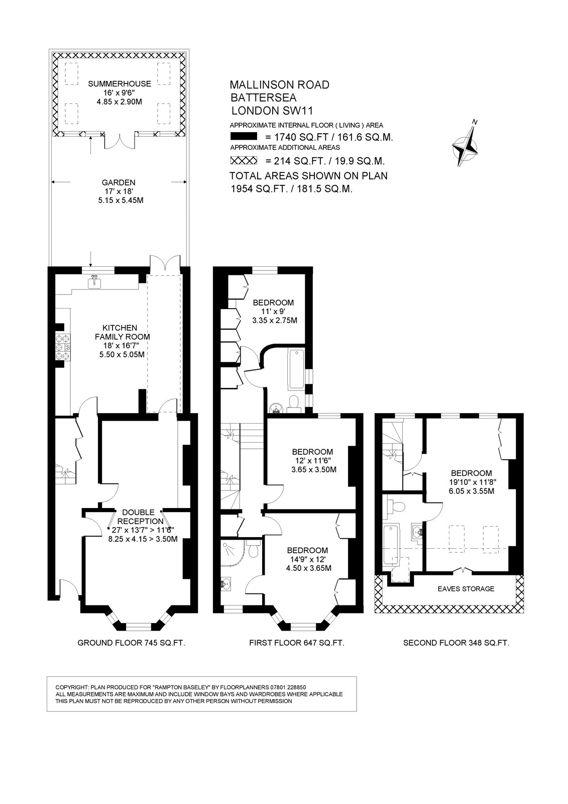 Mallinson Road, SW11 floorplan