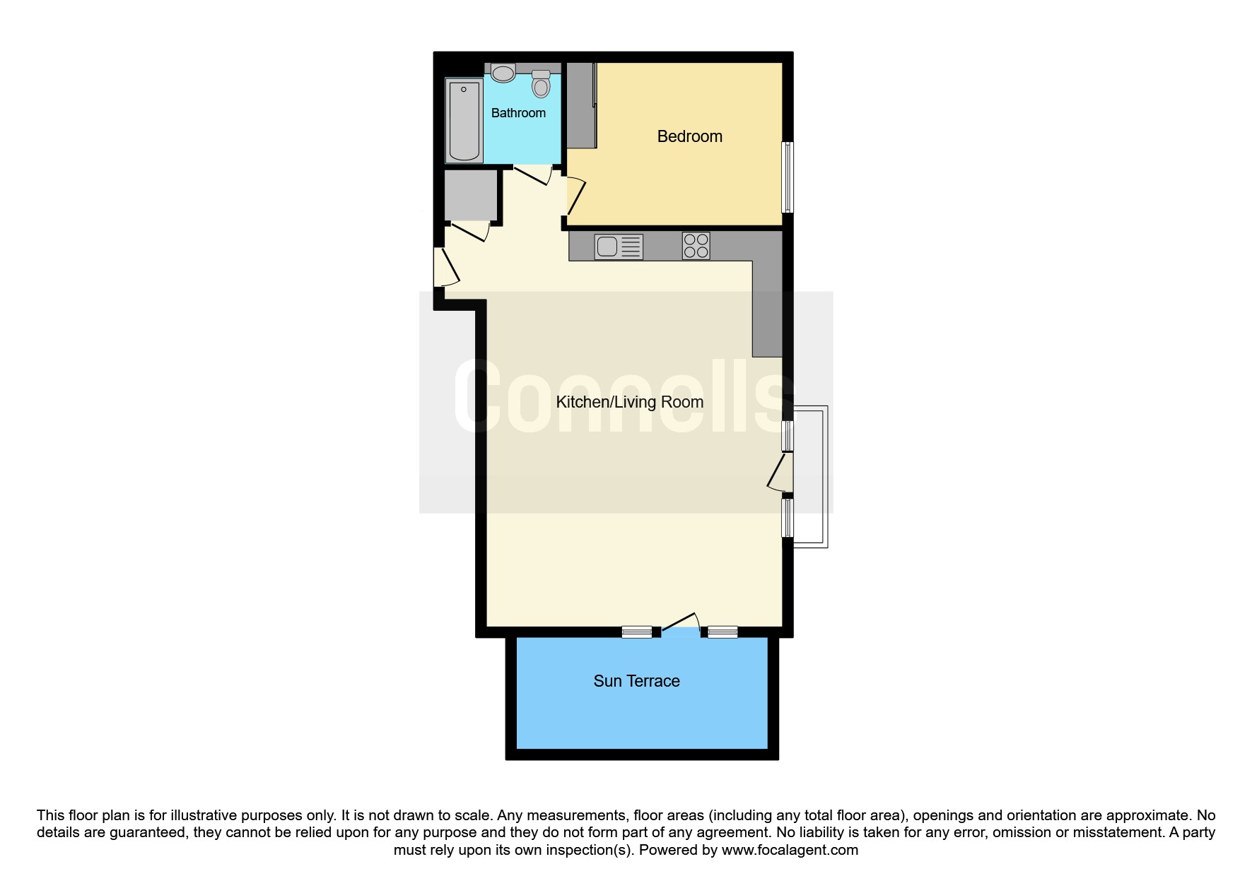 Flat 33, Chiltern Court, 1, Marri Street, Watford floorplan