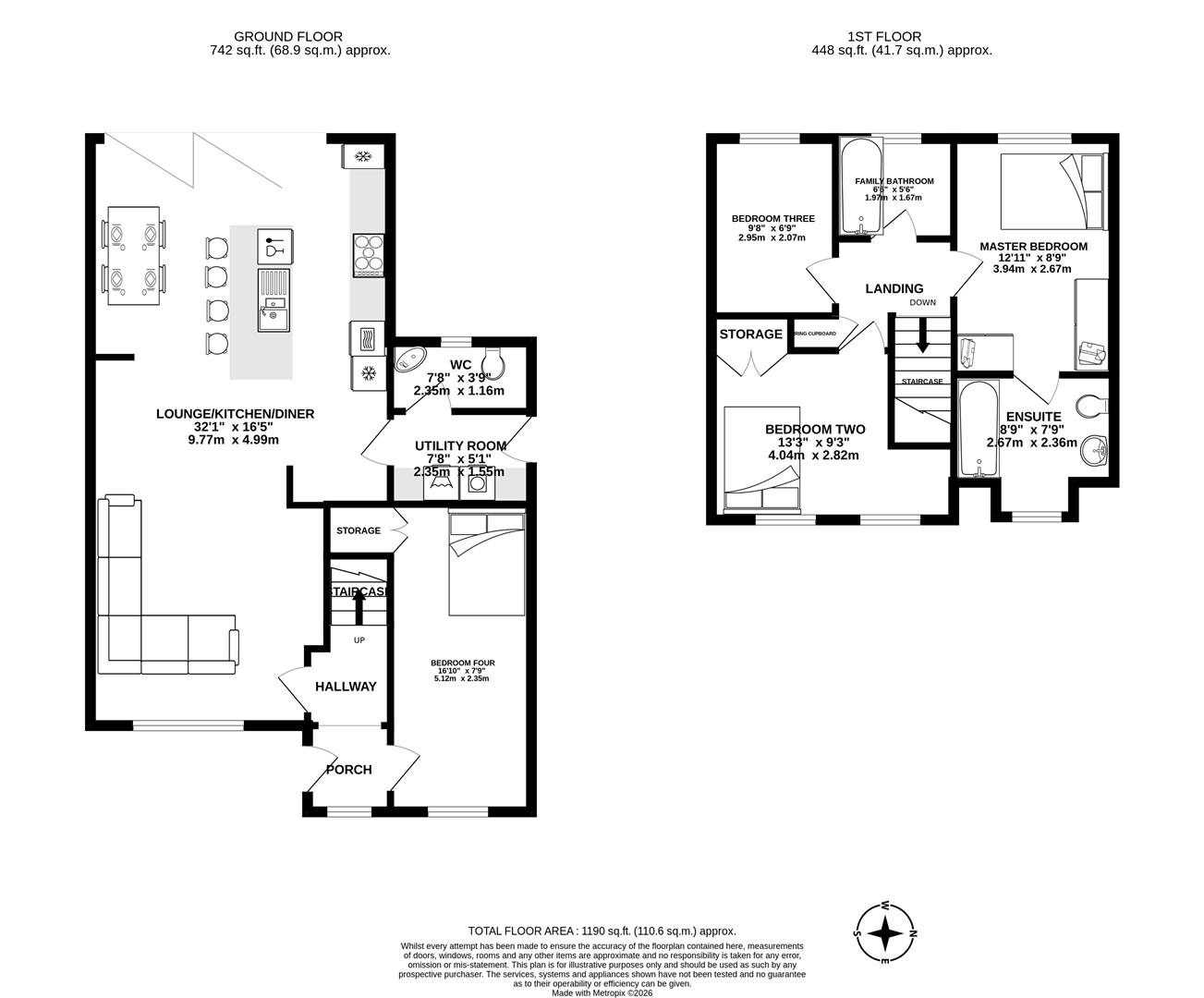 89a, Hampshire Road,, PRESTON floorplan
