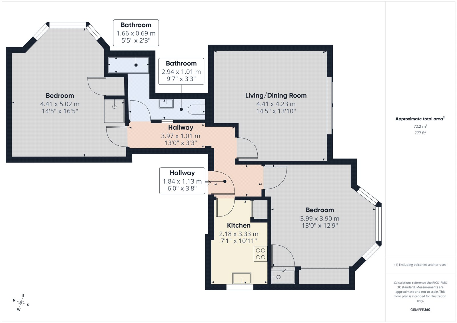 Atlantic Road South, North Somerset floorplan