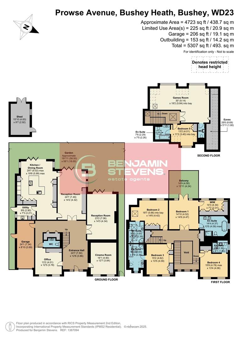 25, Prowse Avenue, Bushey floorplan