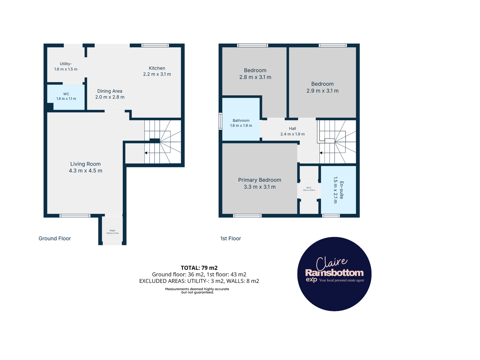 88, Burn Road, Huddersfield floorplan