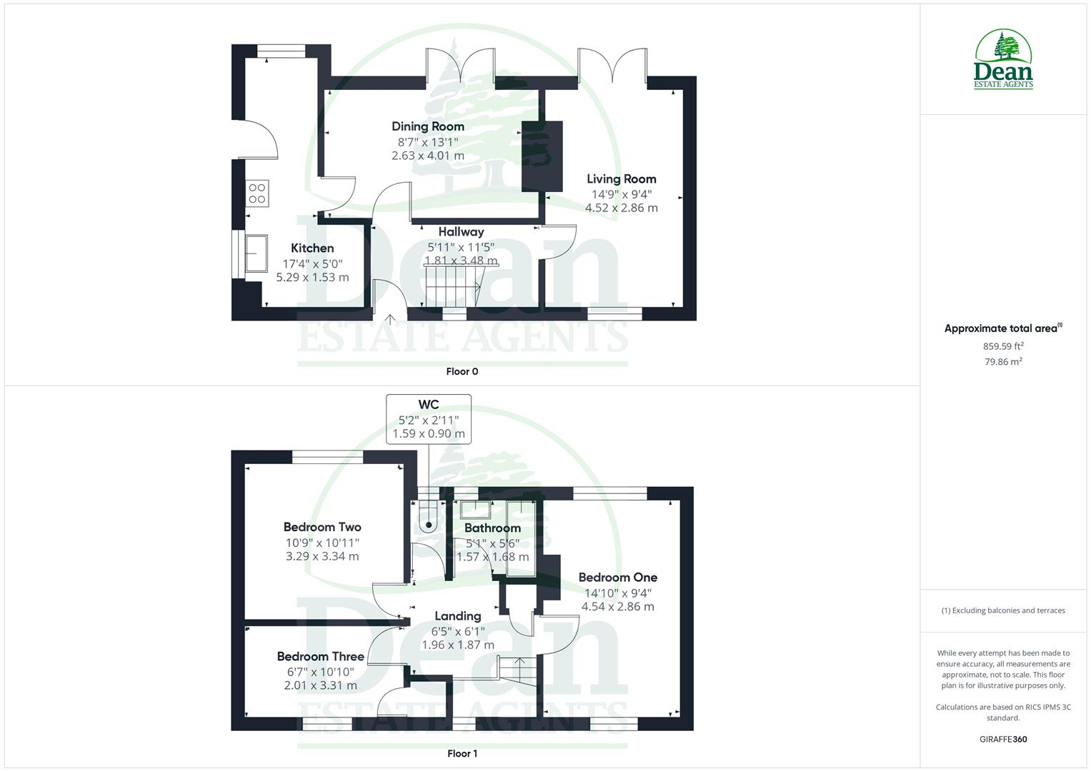 25, Ridler Road, Lydney floorplan