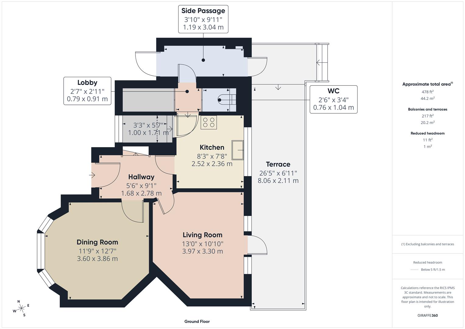 161, Stuarts Road, Birmingham floorplan