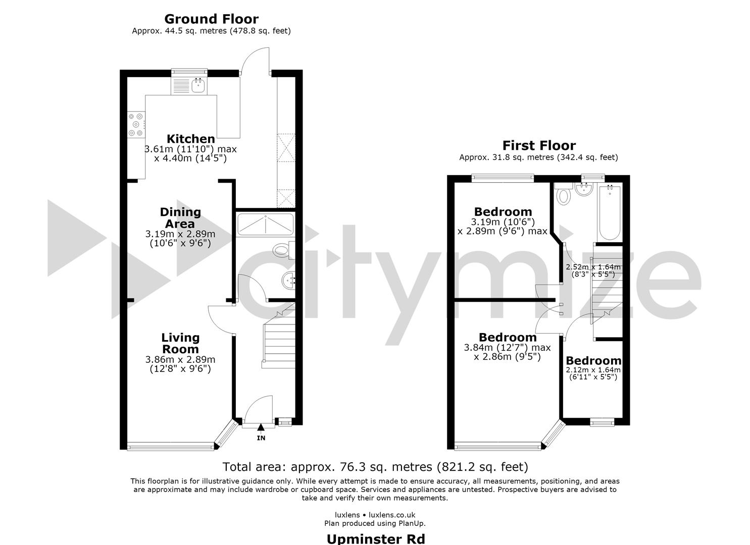 Upminster Road South, Rainham floorplan