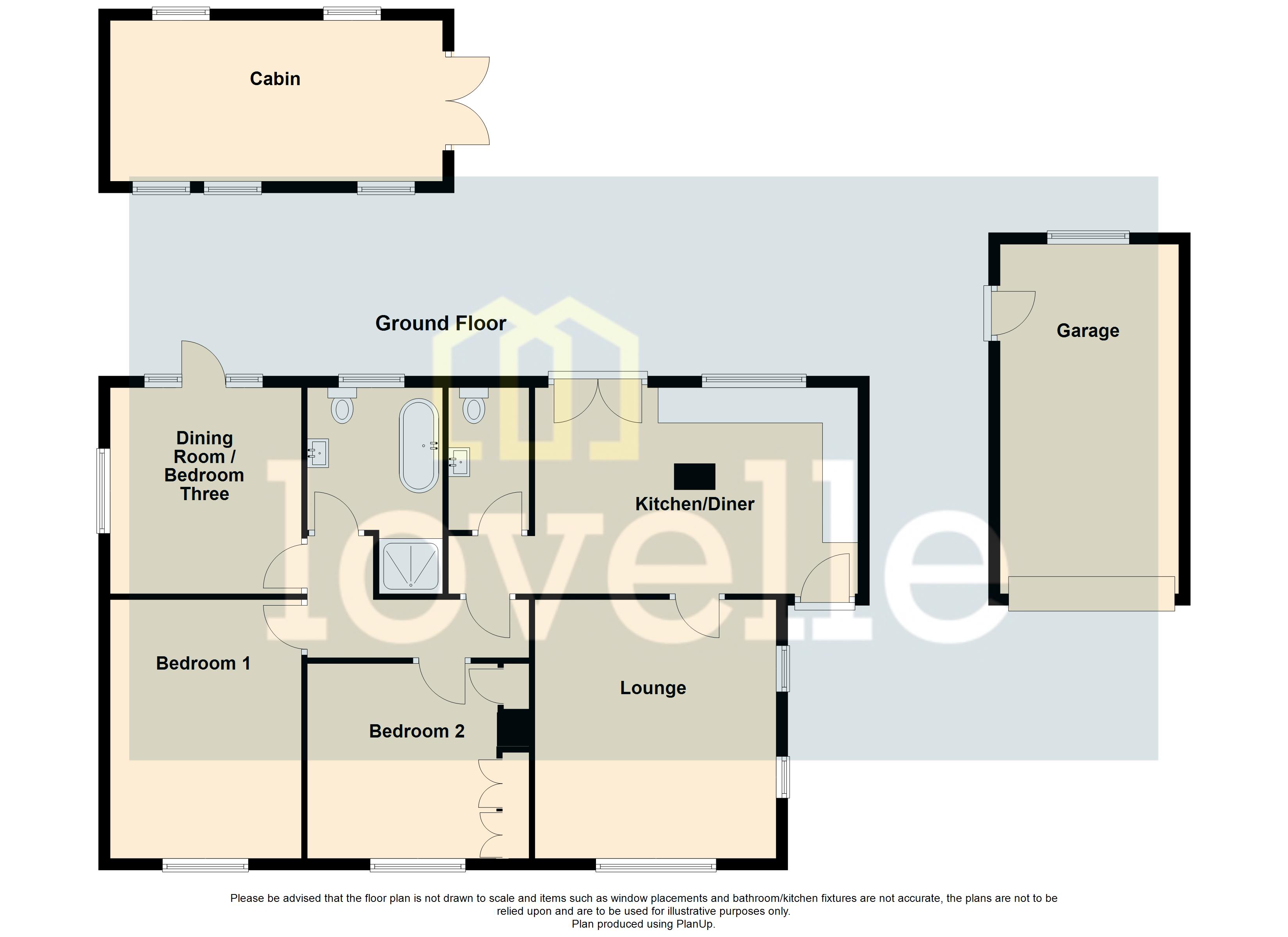 Peartree Cottage, Main Road, Covenham Saint Bartholomew floorplan