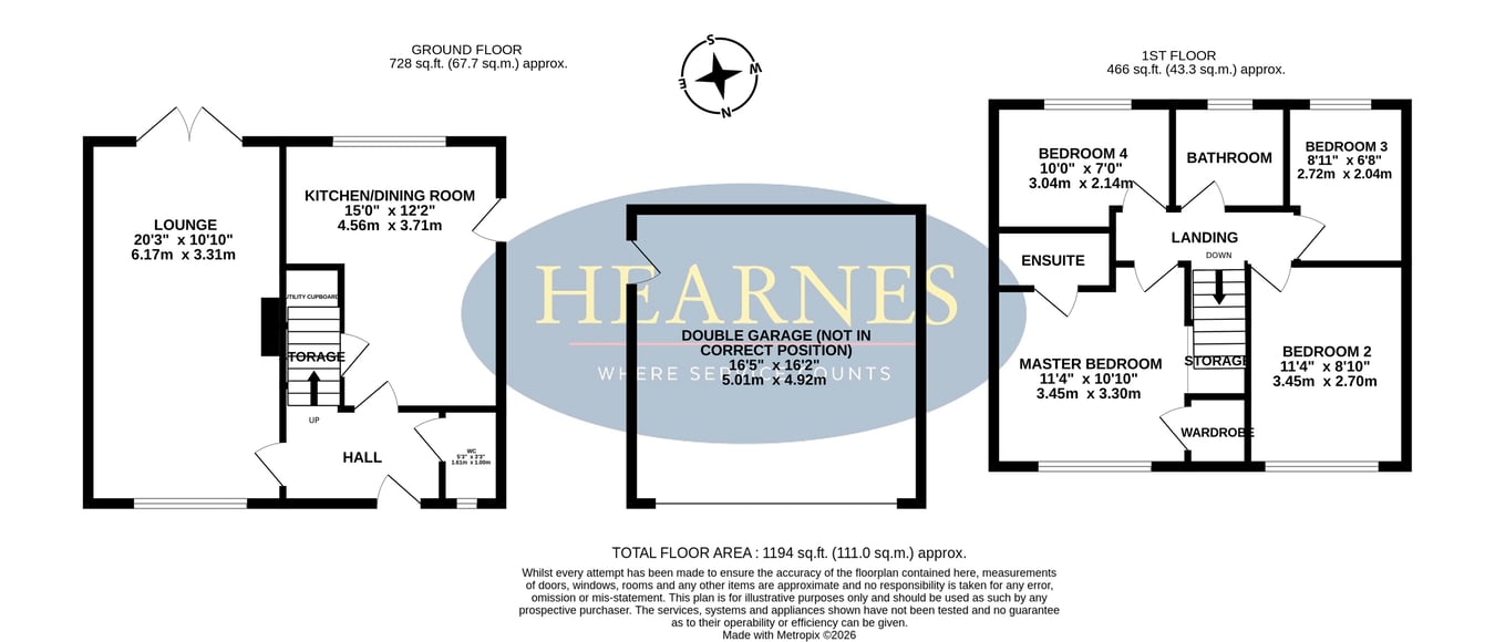 39, Fitzpain Road, Ferndown floorplan