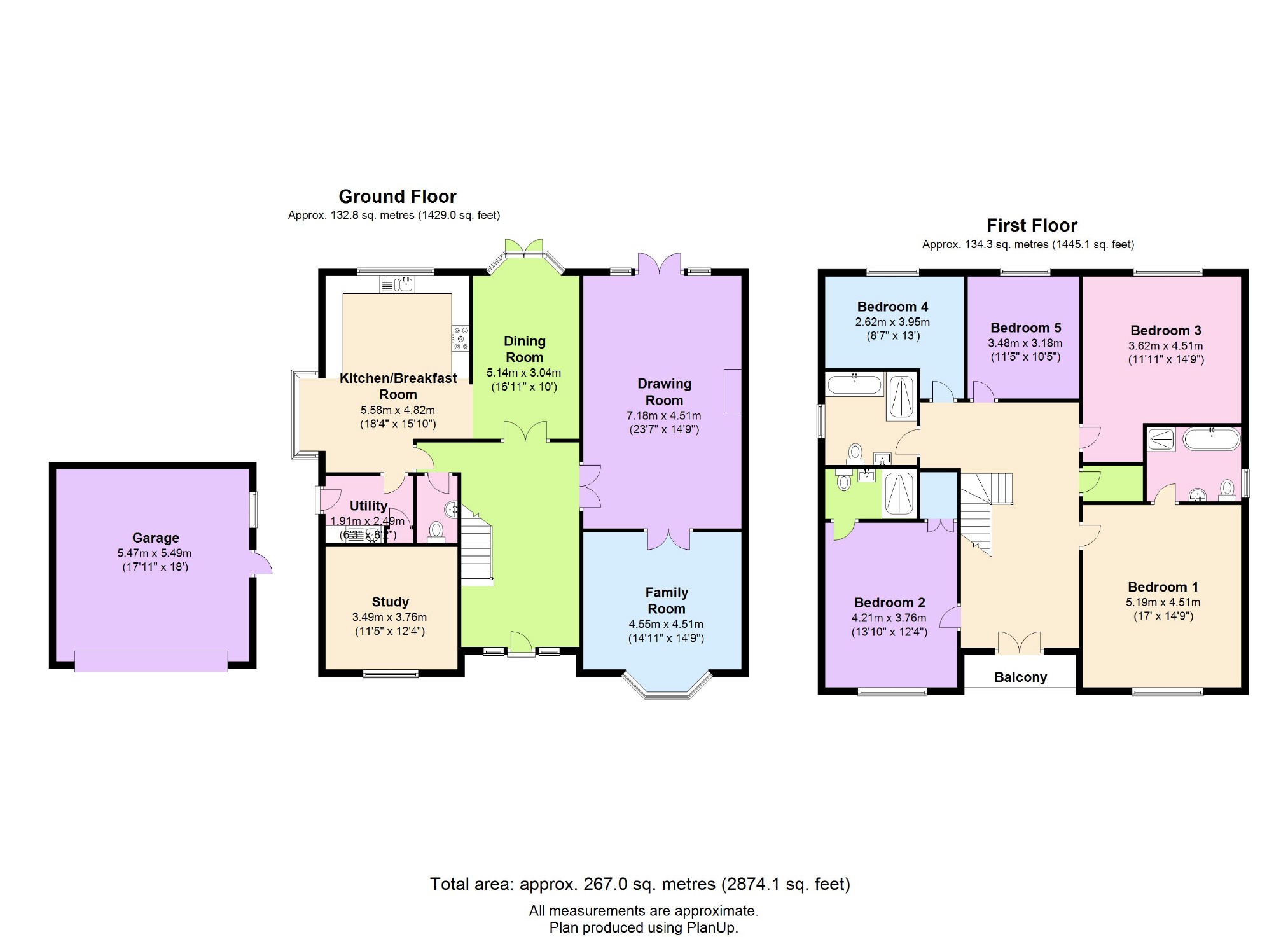 5 Bedrooms Detached house for sale in Eggleton Drive, Tring HP23