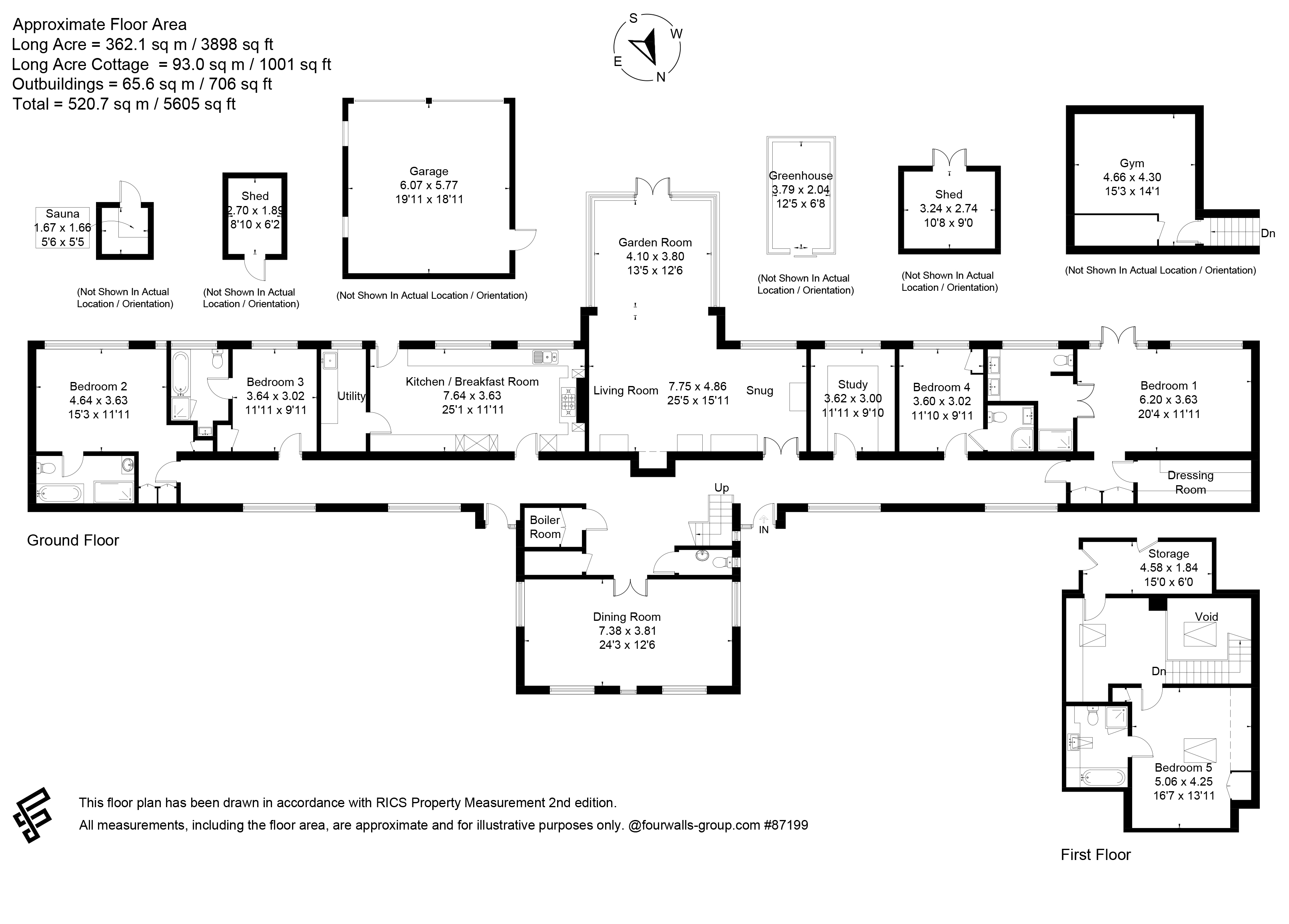 Long Acre,, The Limes, Andover floorplan