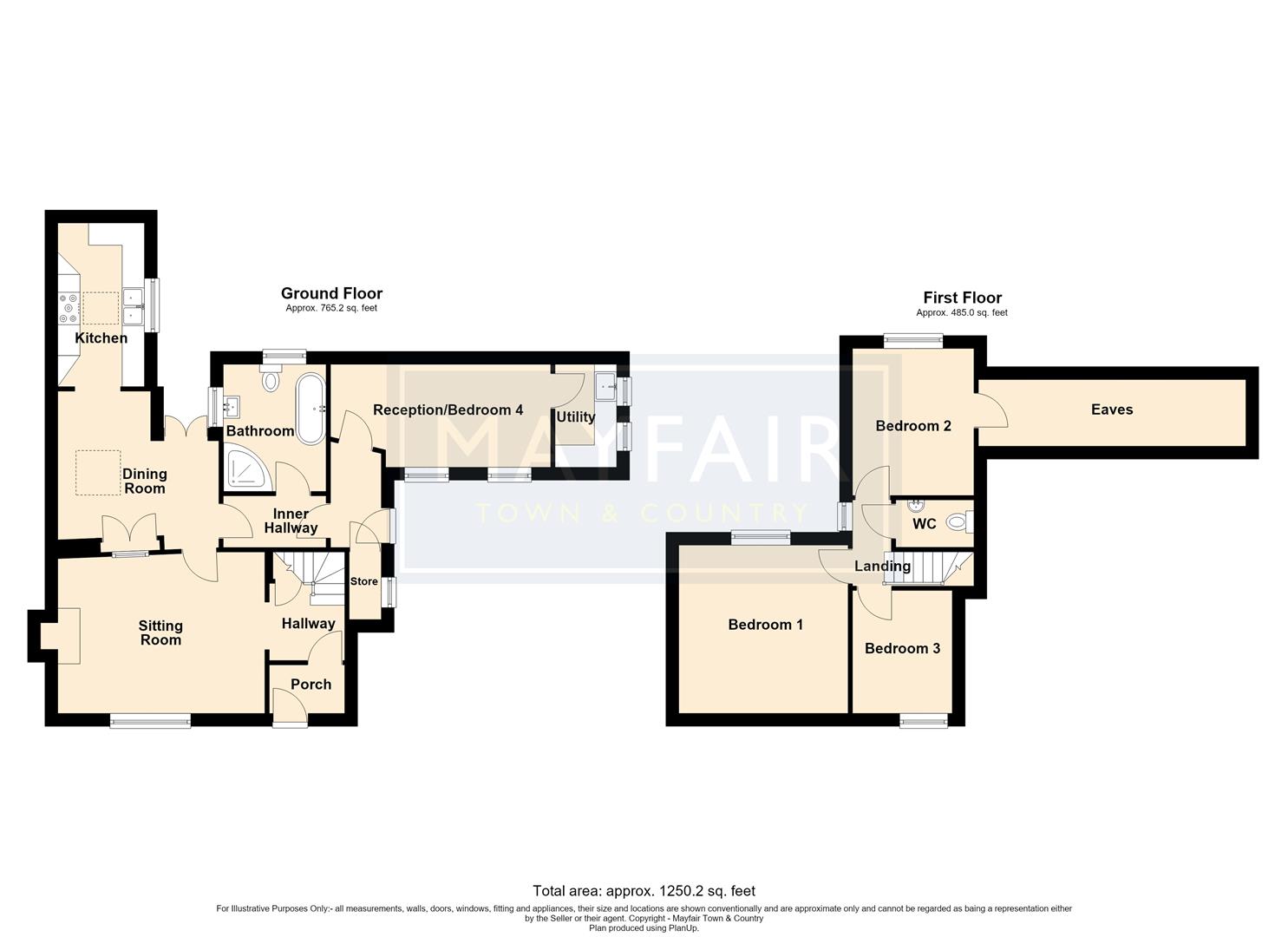 23, High Street, Banwell floorplan
