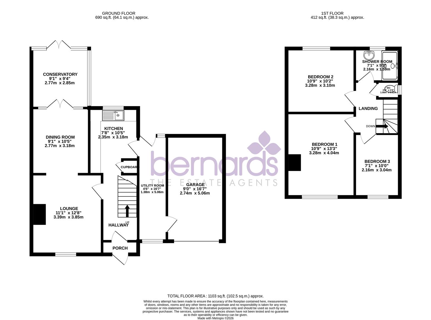 10, Brune Lane, Gosport floorplan