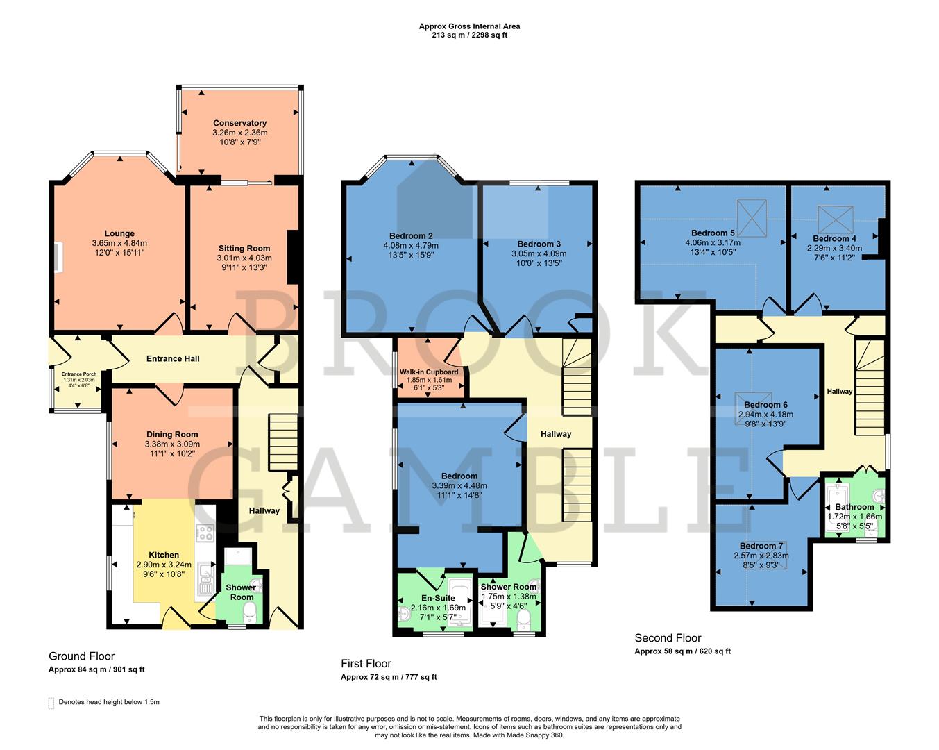 2, Milton Road, Eastbourne floorplan