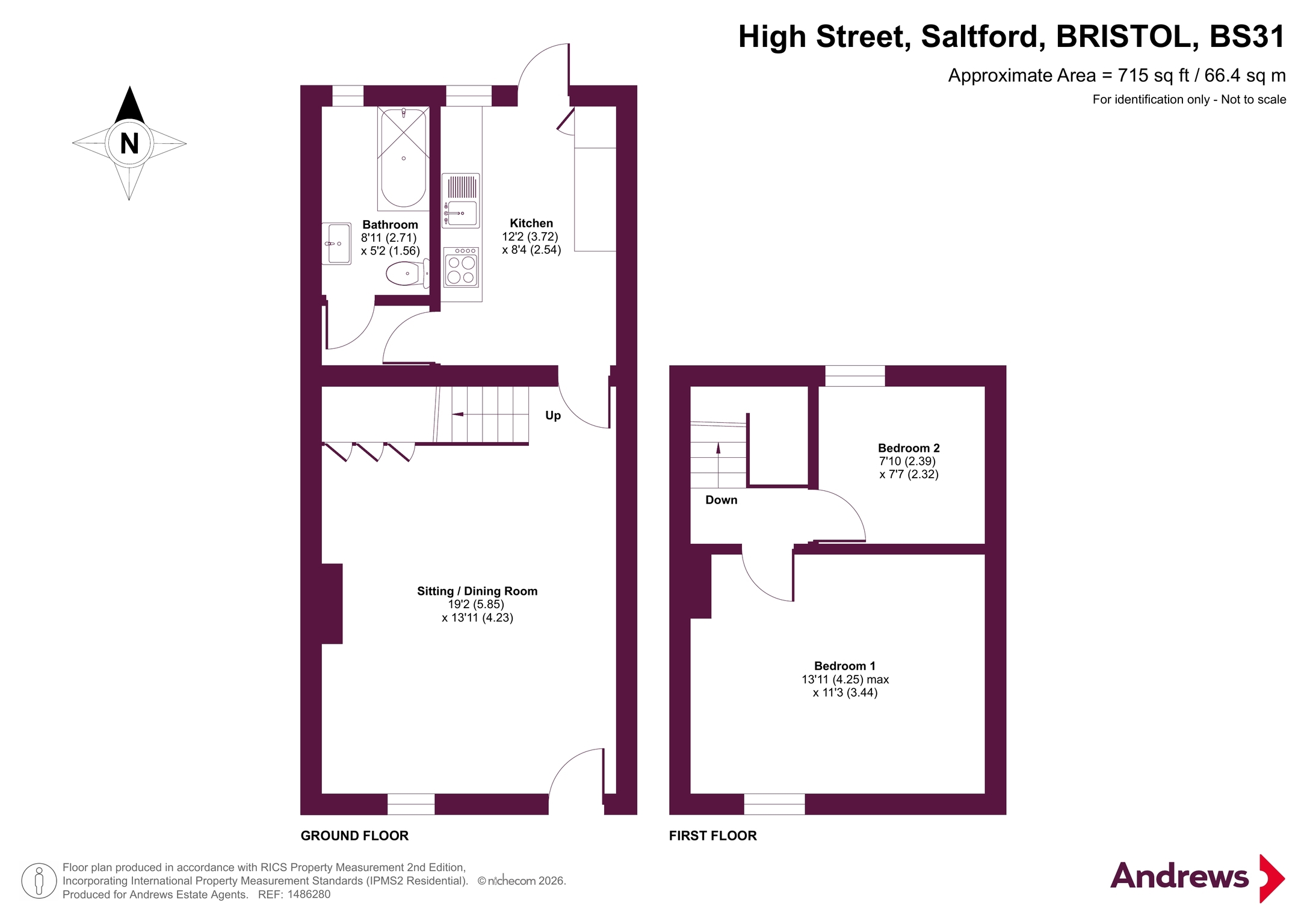 17, High Street, BRISTOL floorplan