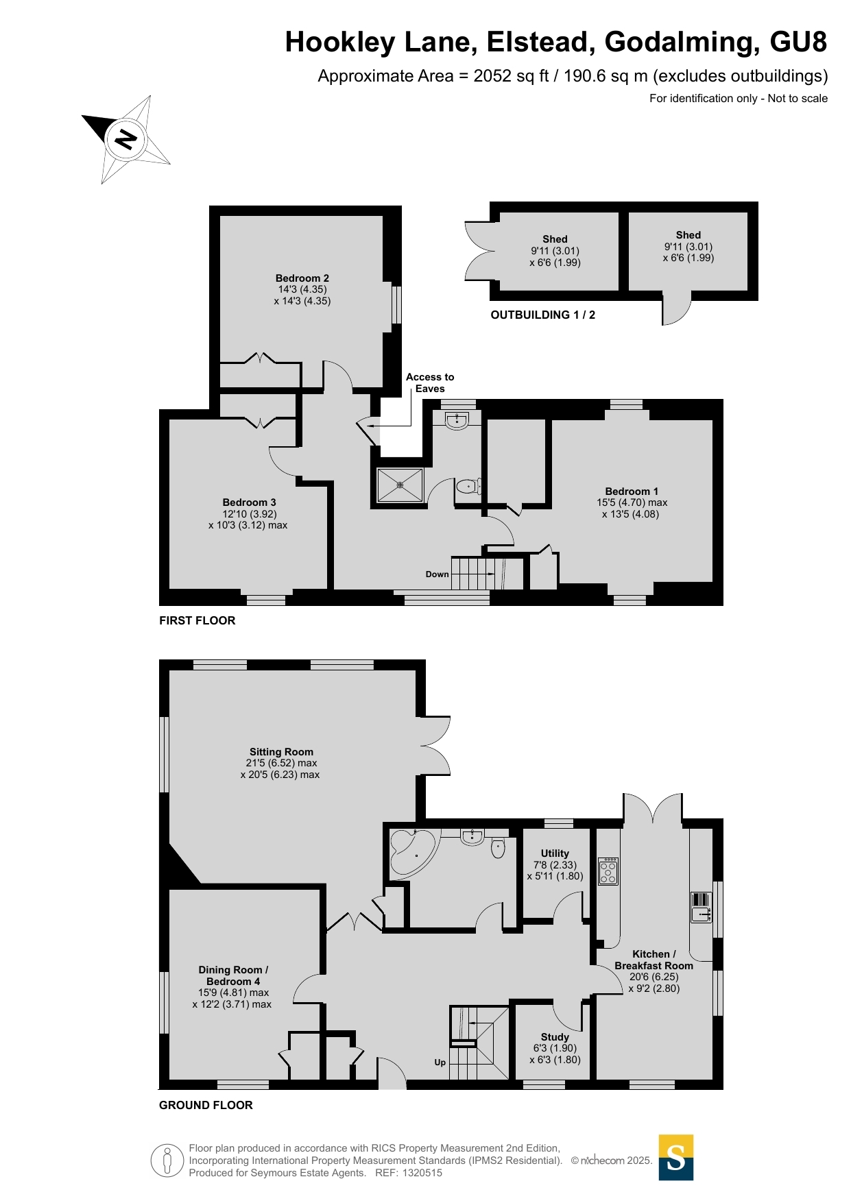 Hookley Lane, Elstead, Godalming, Surrey, GU8 floorplan