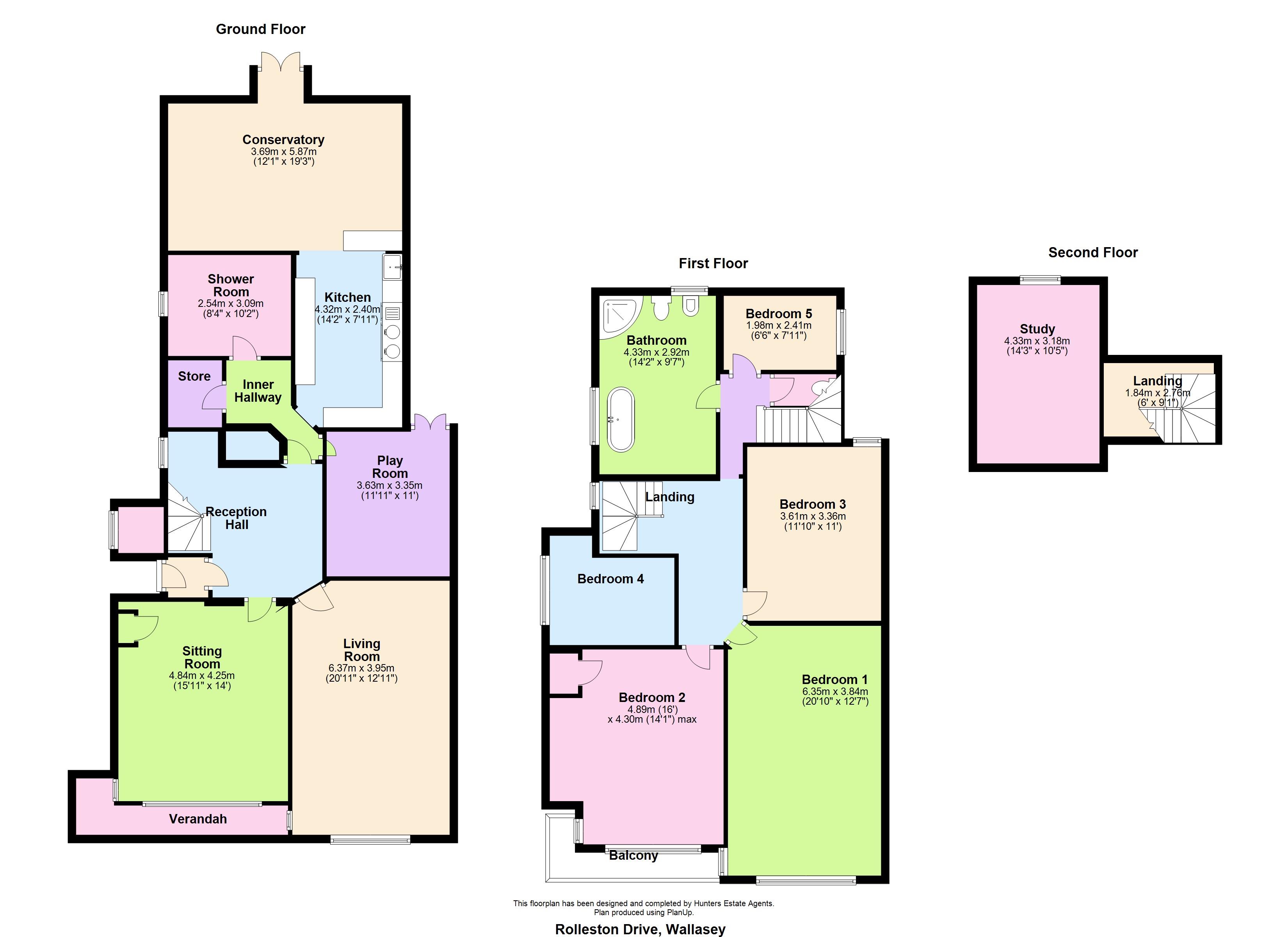 5 Bedrooms Semi-detached house for sale in Rolleston Drive, Wallasey CH45