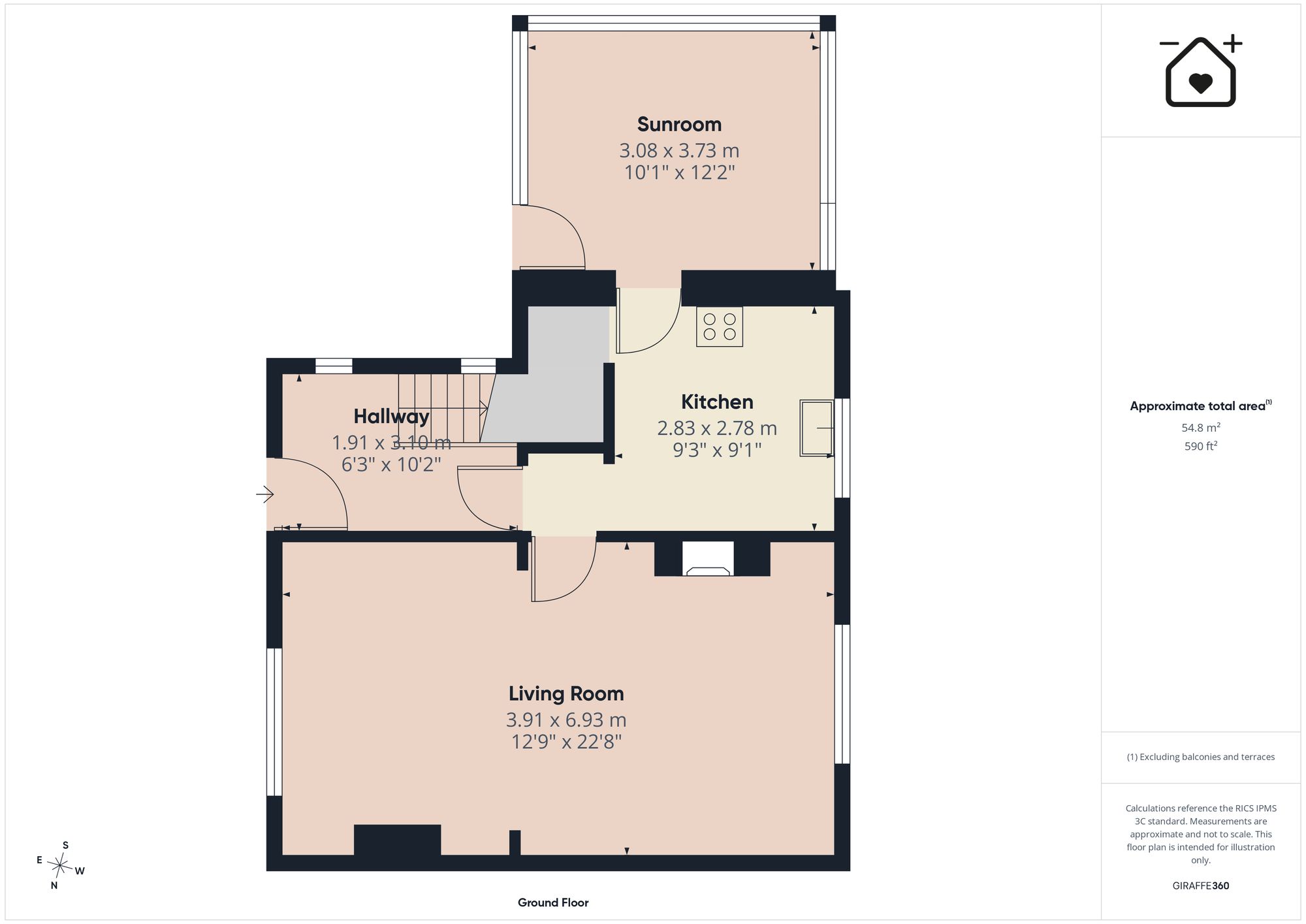 25 Lon Hywel North Road, Whitland floorplan