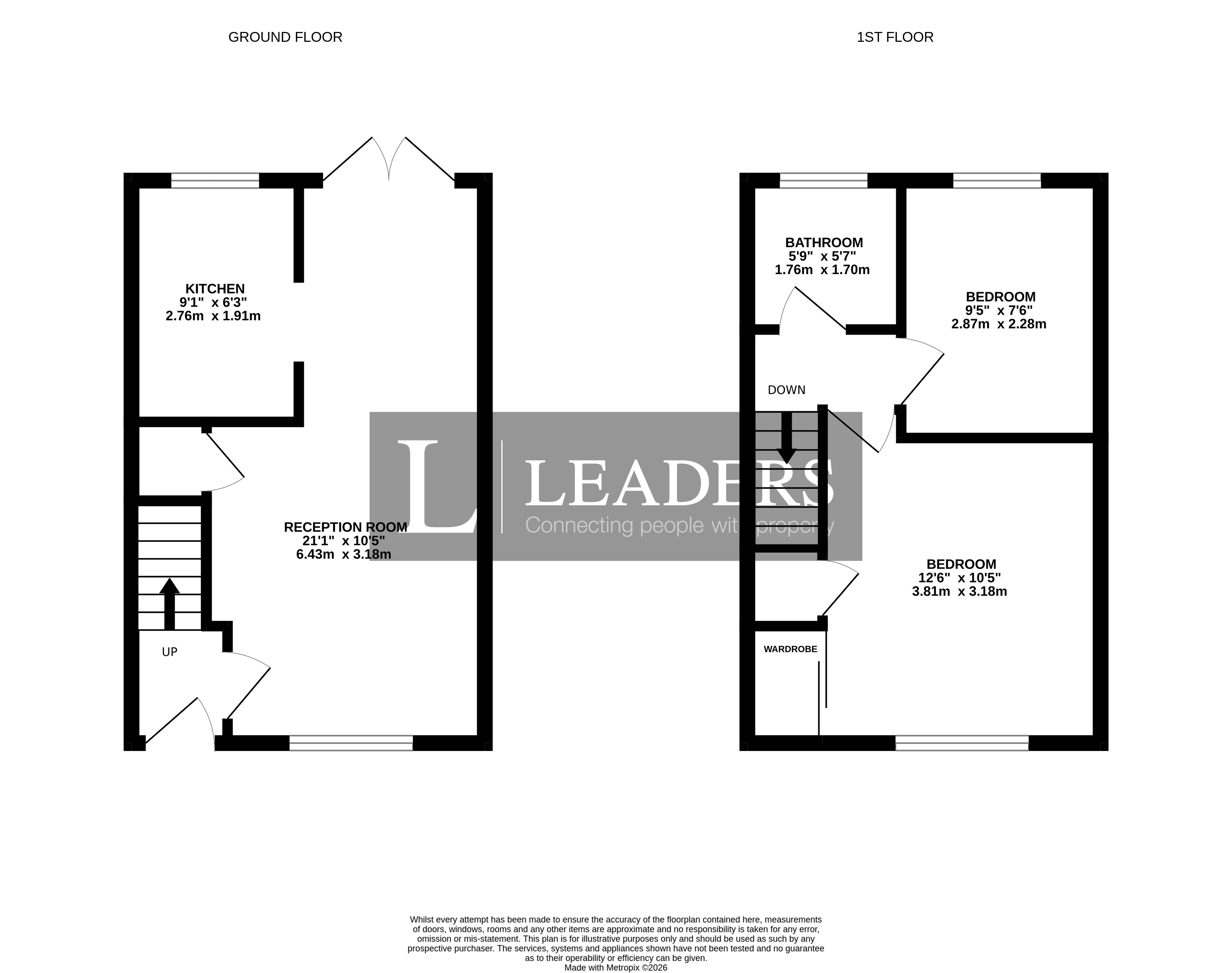 154, Heatherhayes, Suffolk floorplan