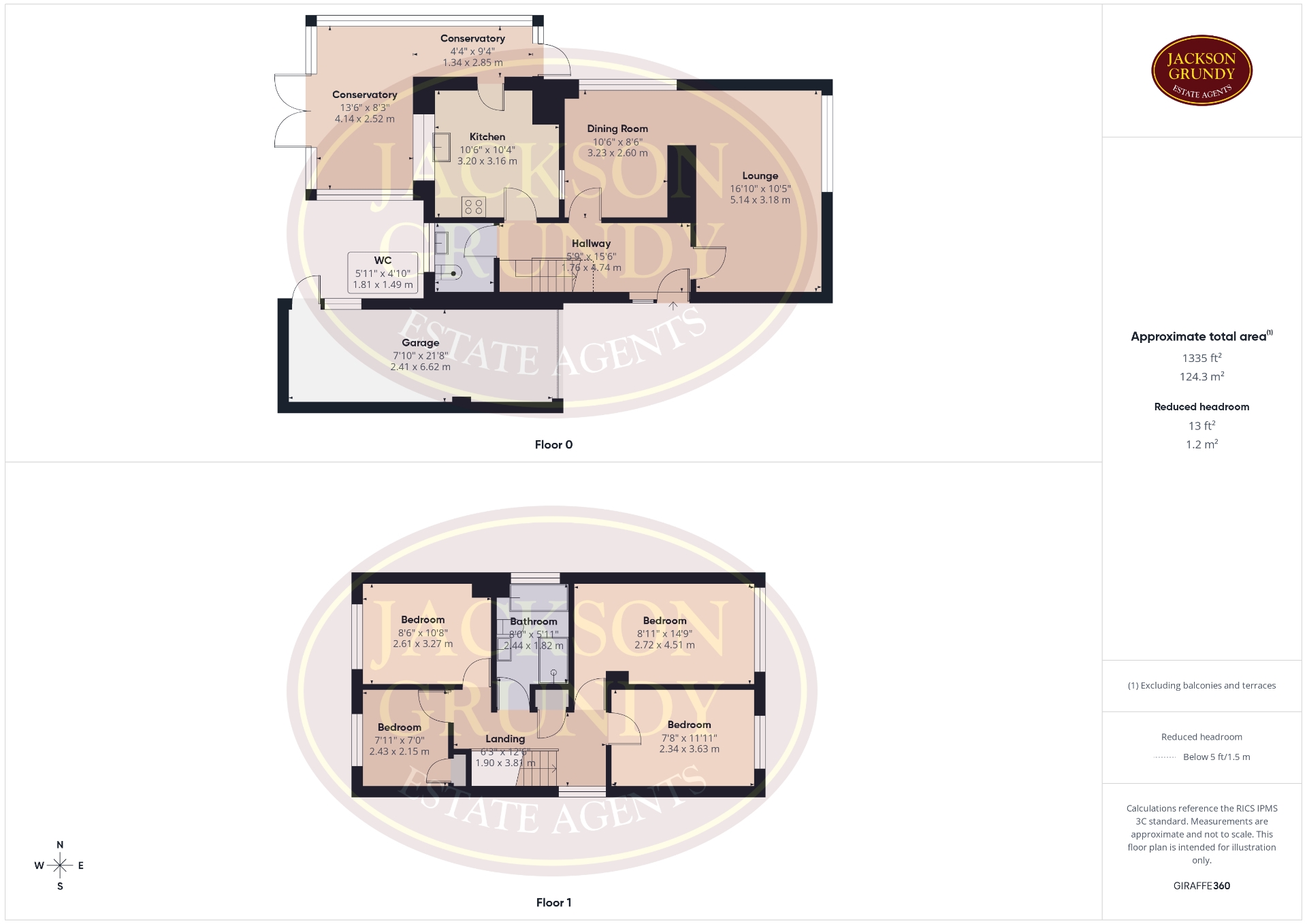 2, Exmoor Close, Northampton floorplan