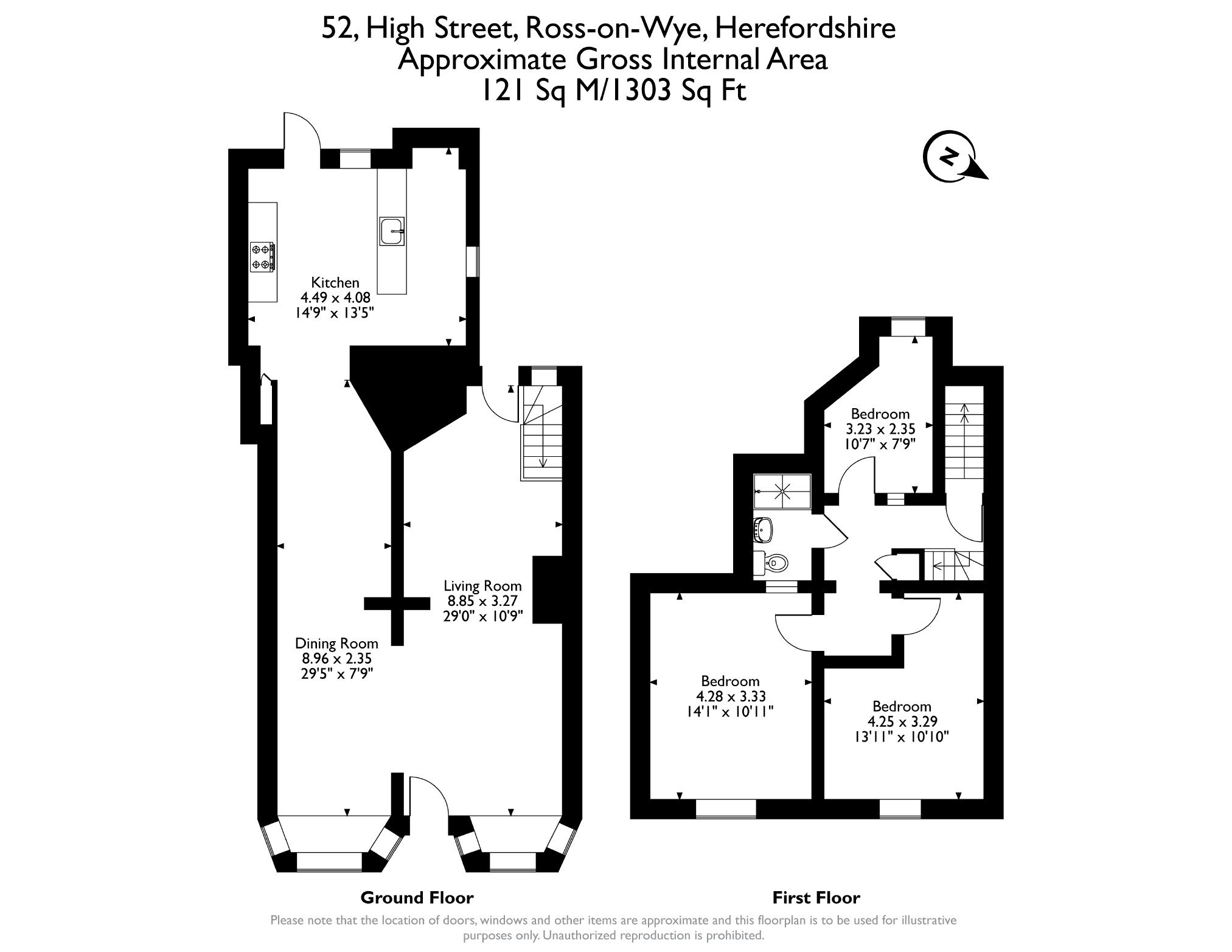 52, High Street, Ross-on-Wye floorplan